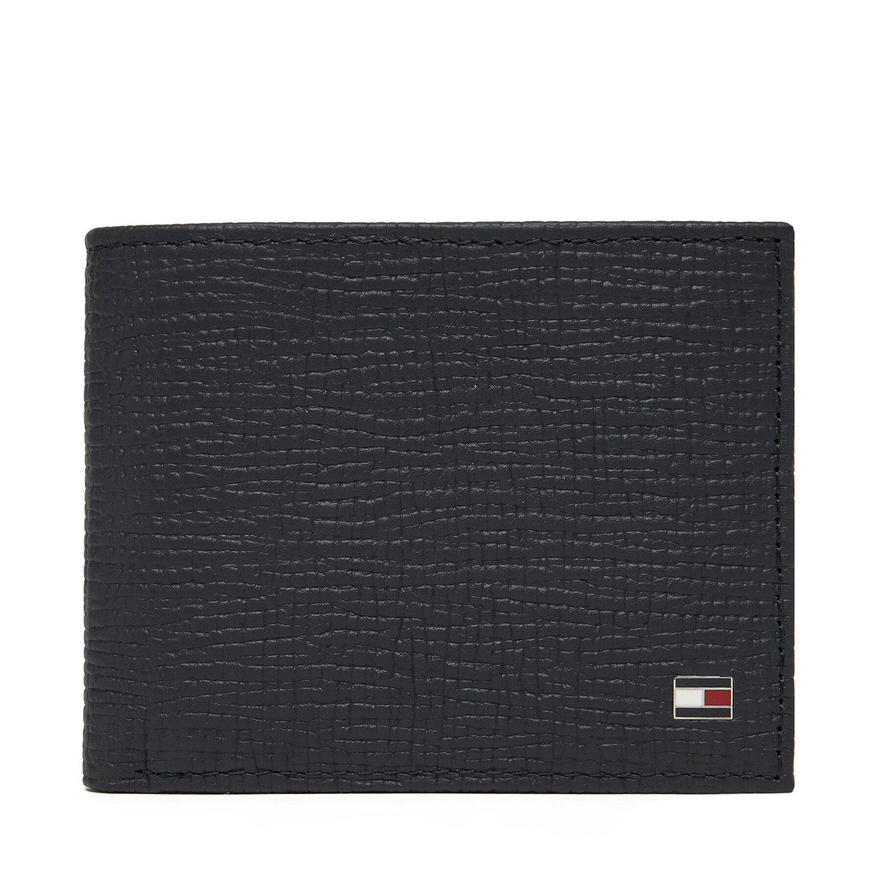 Portofel Mare pentru Bărbați Tommy Hilfiger Th Flag Mini Cc Wallet AM0AM13708 Bleumarin