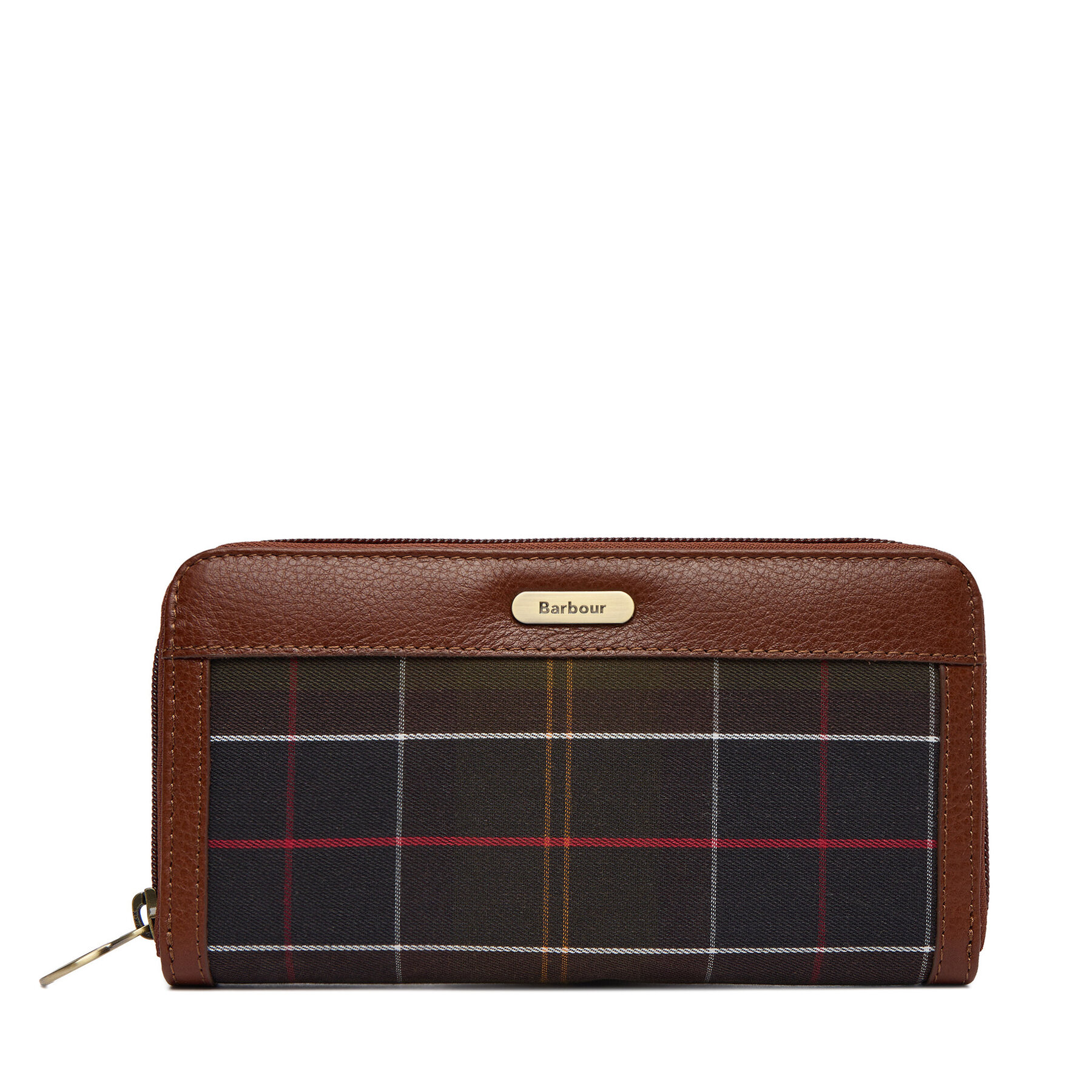 Peňaženka Barbour Daphne Tartan Purse LLG0039TN11 Hnedá