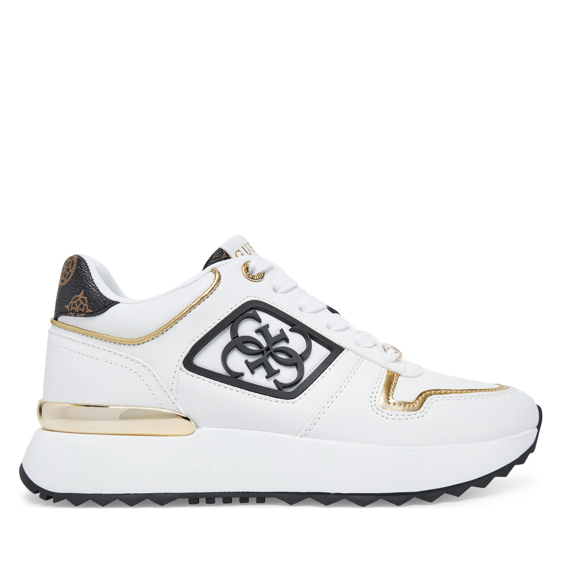 Sneakers Guess FLJKOY ELE12 Alb