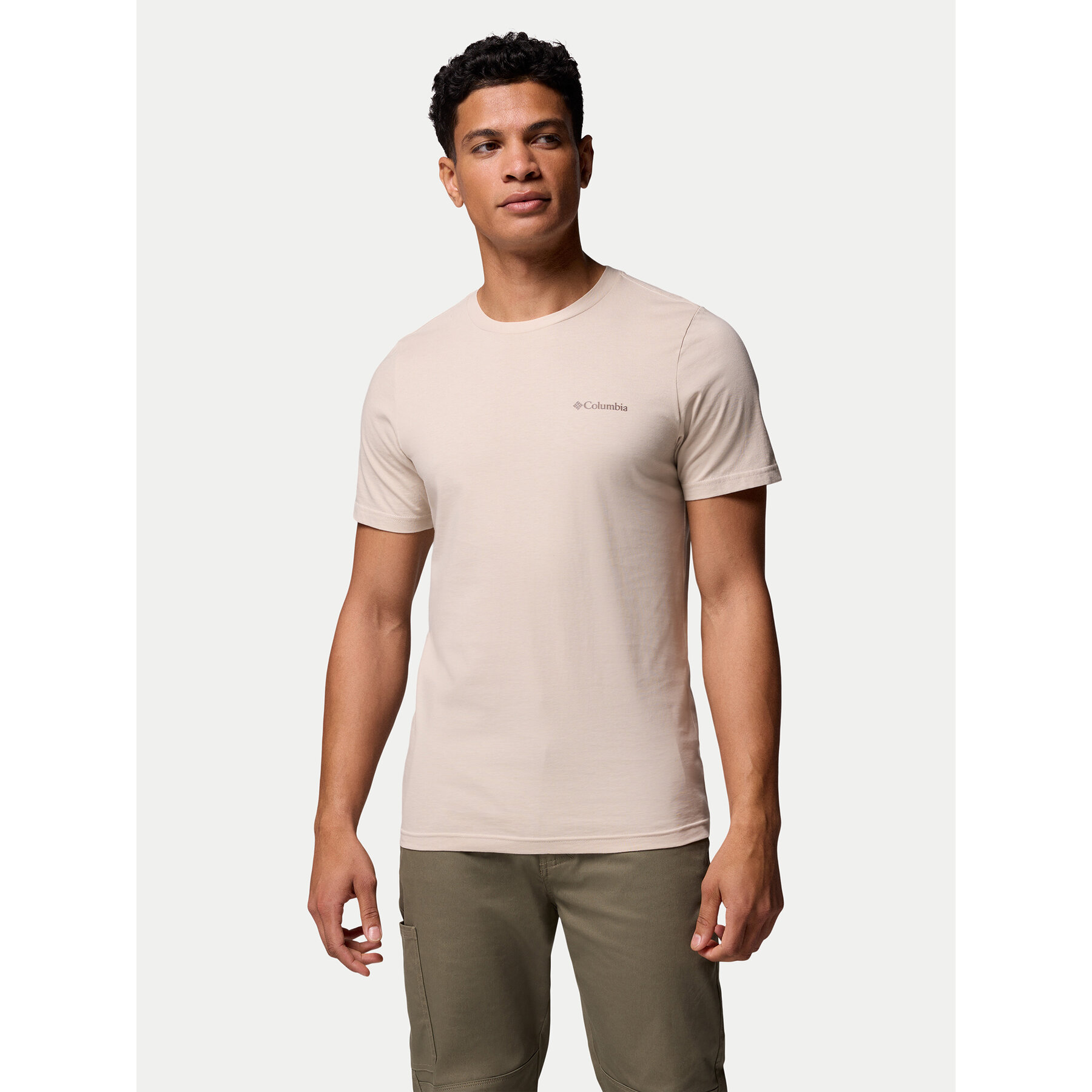 Columbia T-Shirt Rapid Ridge 1934824 Beige Regular Fit