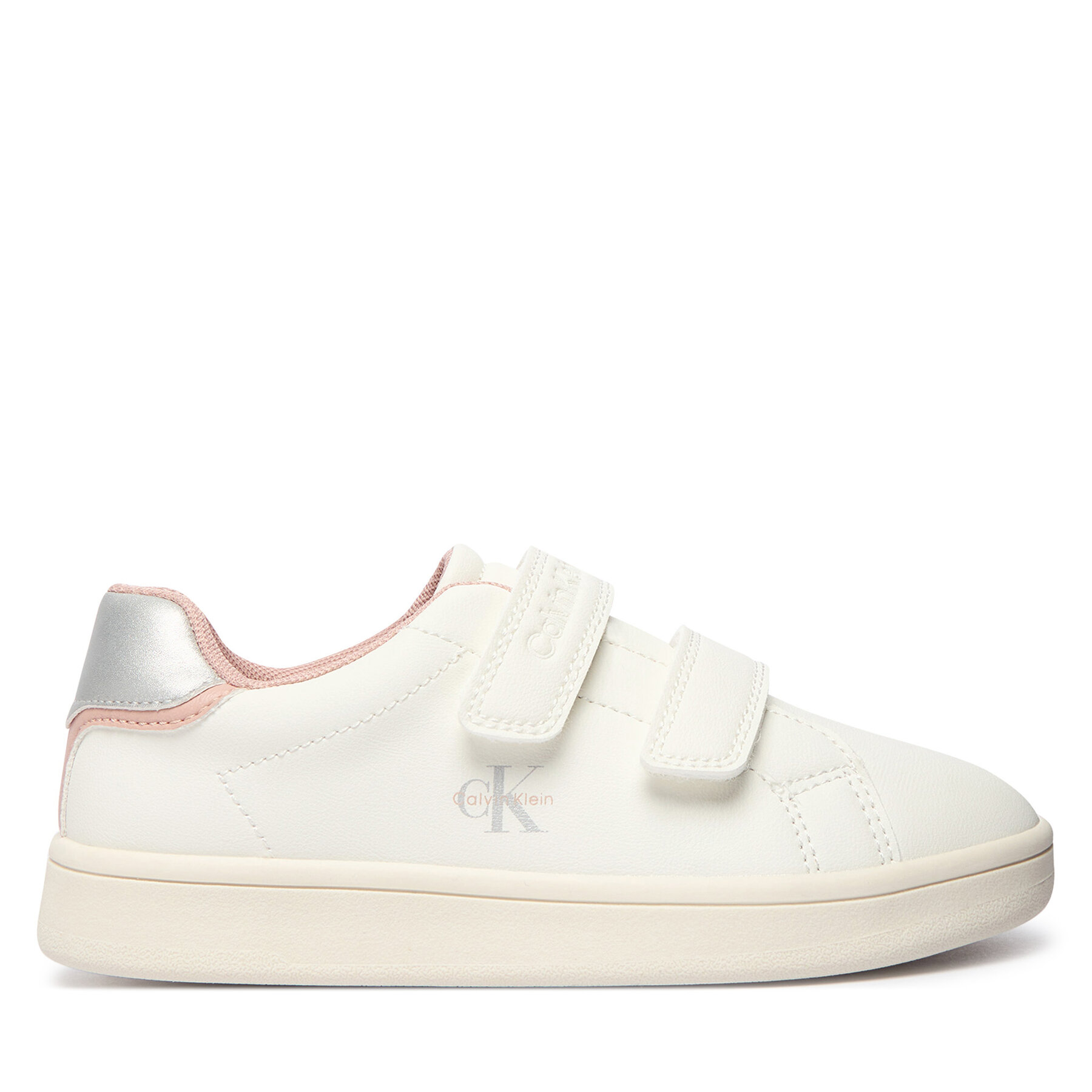 Sneakersy Calvin Klein Low Cut Velcro Sneaker V1A9-83382-1355 S Biela