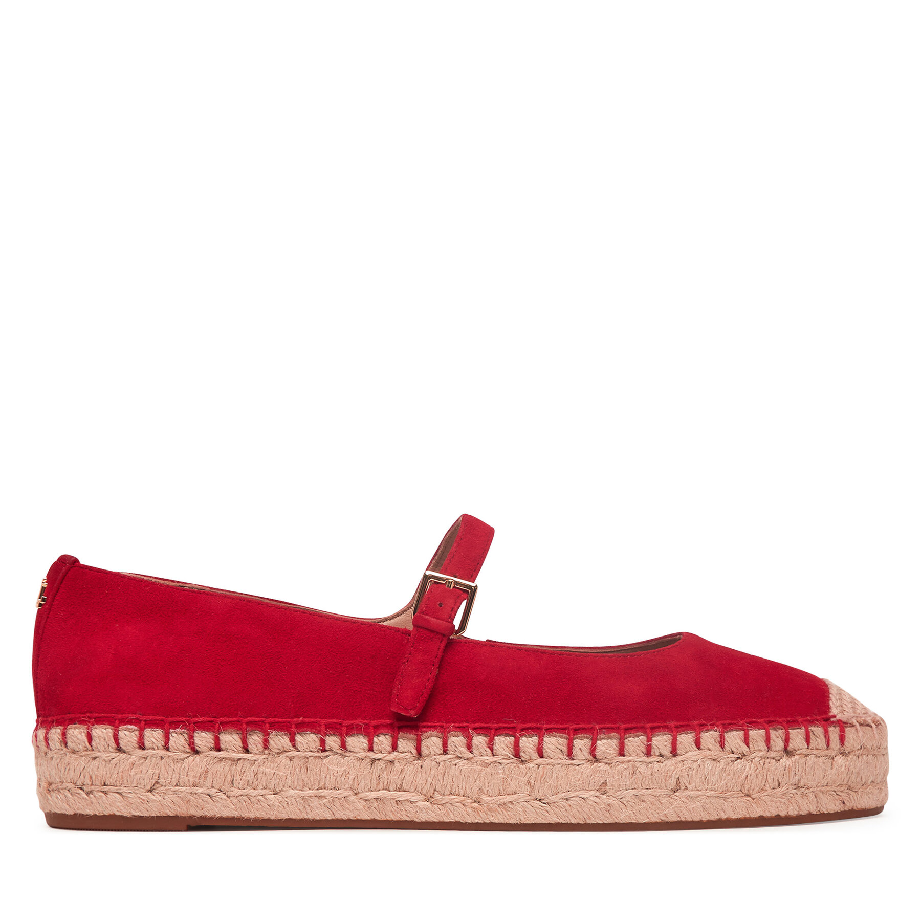 Espadrile LAUREN RALPH LAUREN 802P06401002 Rdeča