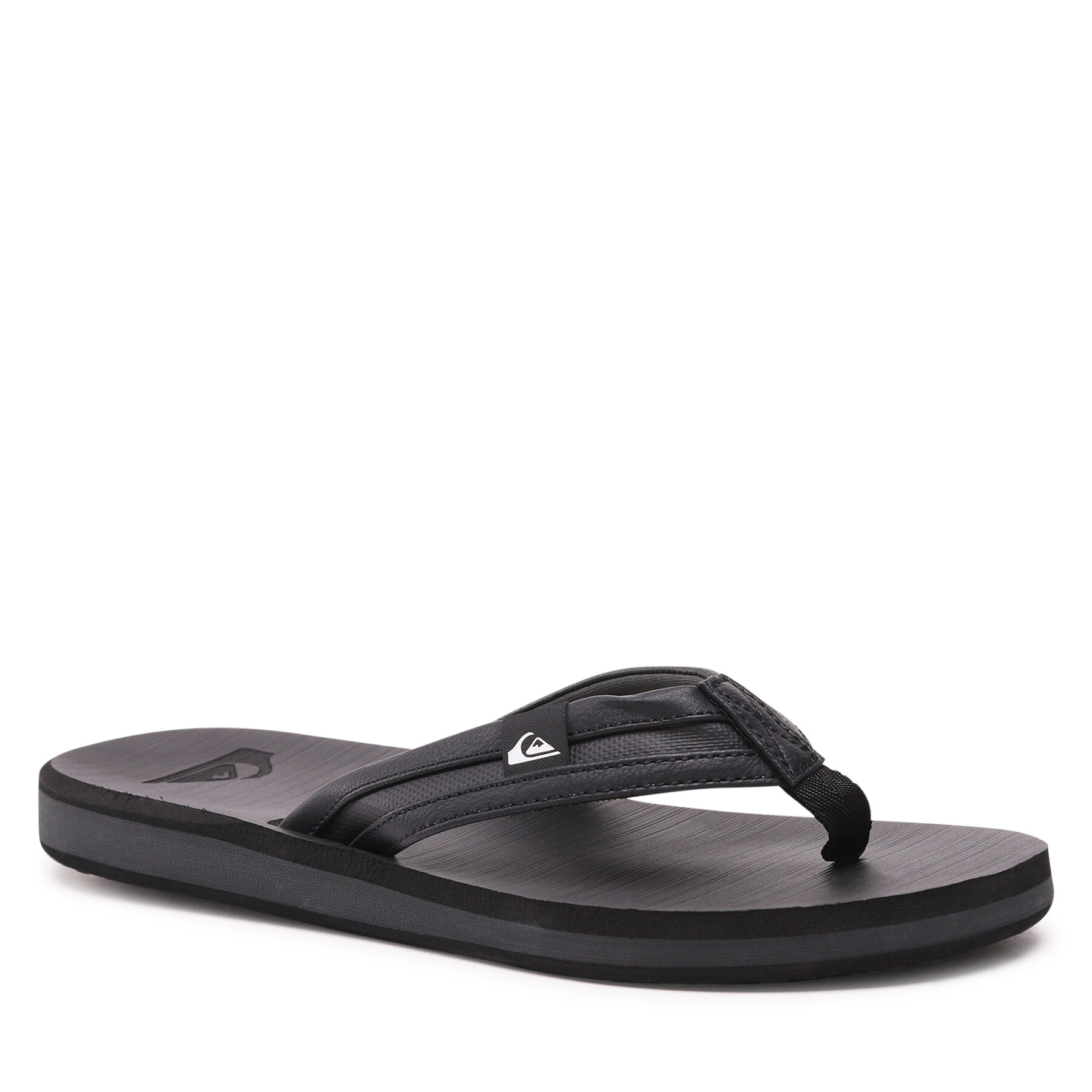 Męskie Japonki Quiksilver, Rozmiar 42 Czarny AQYL100886