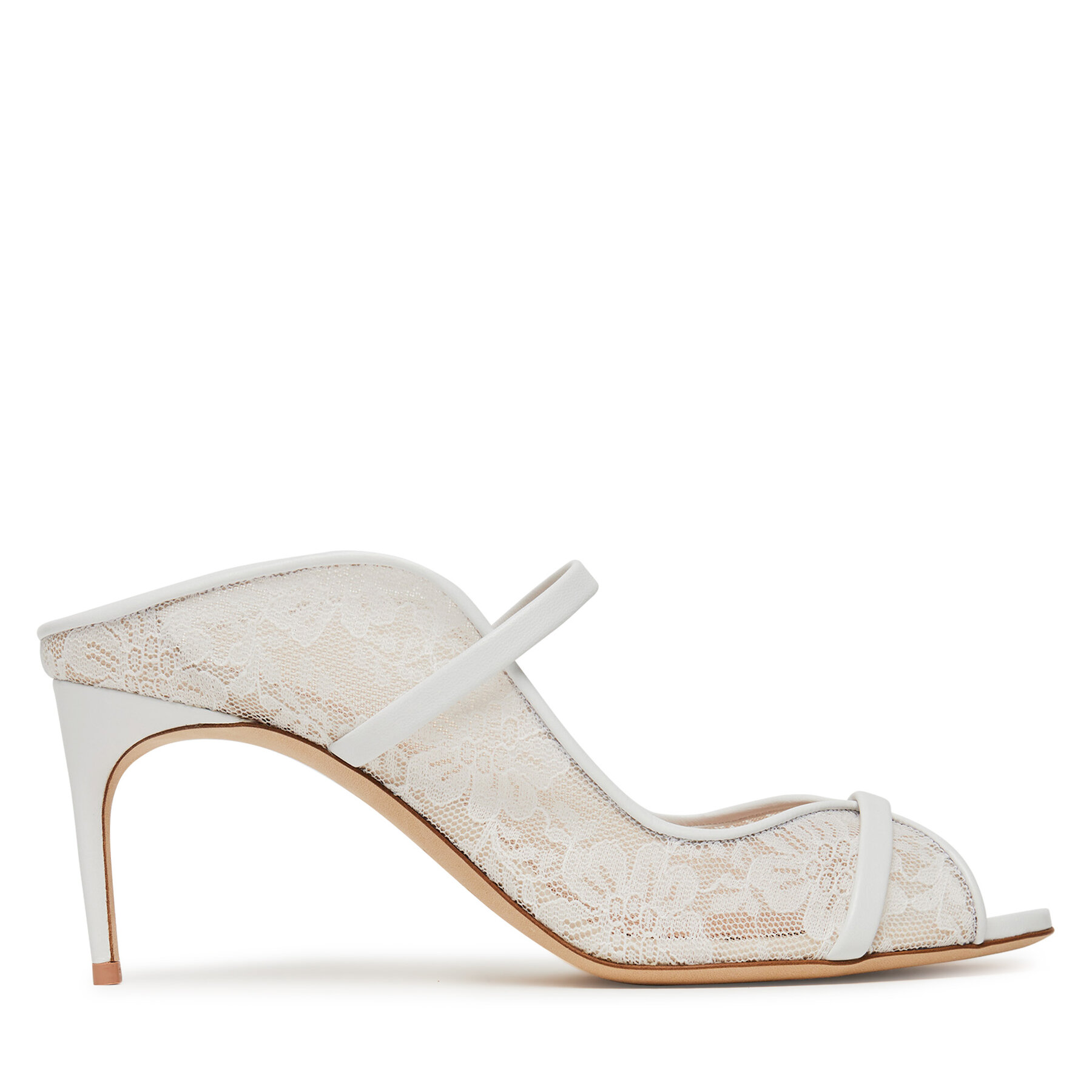 Donna Ciabatte MALONE SOULIERS, Taglia 36, Bianco, Noah 70-10, taglia : 36
