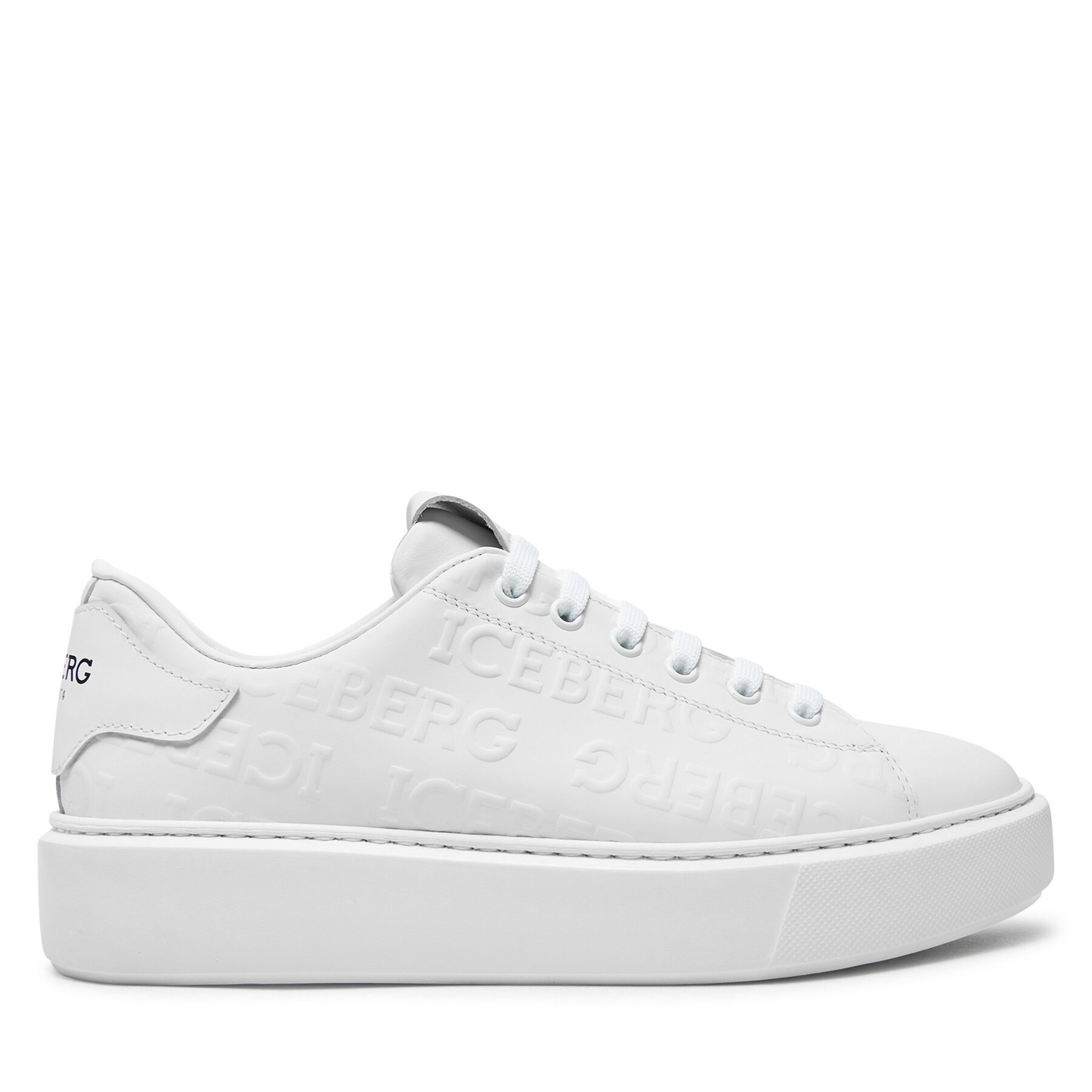 Damen Sneakers Iceberg, Schuhgröße 36, Weiß, Bozema ID2112
