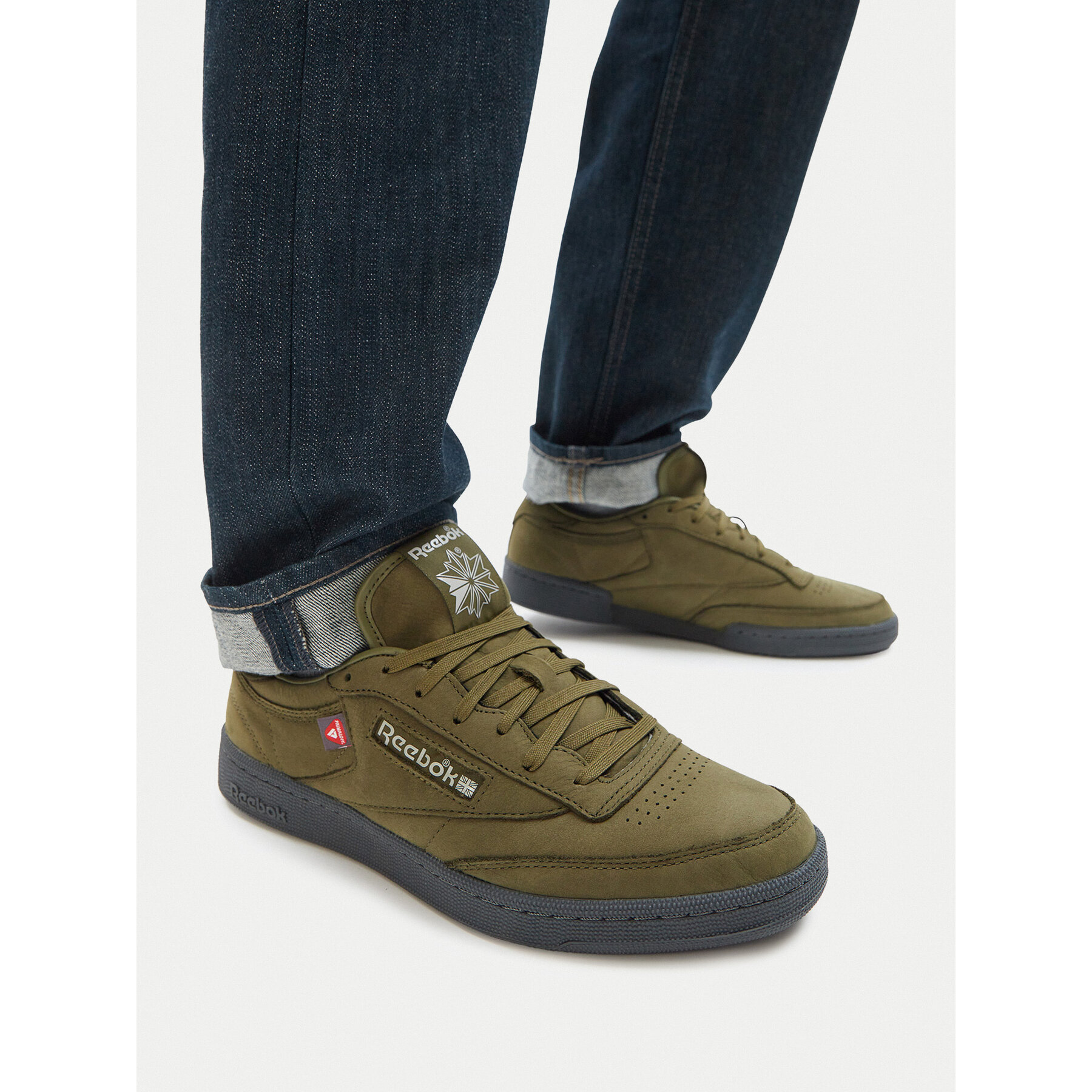 Сникърси Reebok EO-CLUB C 85 100278976 Тъмнозелен