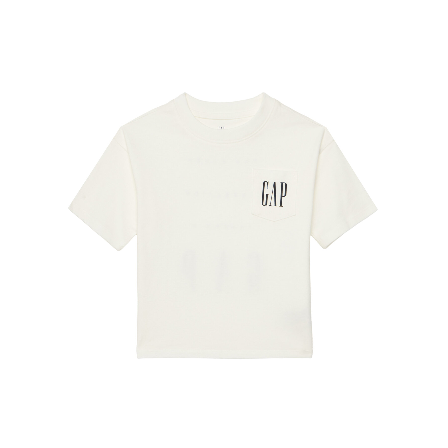 Gap T-shirt 745250-01 Bianco Regular Fit