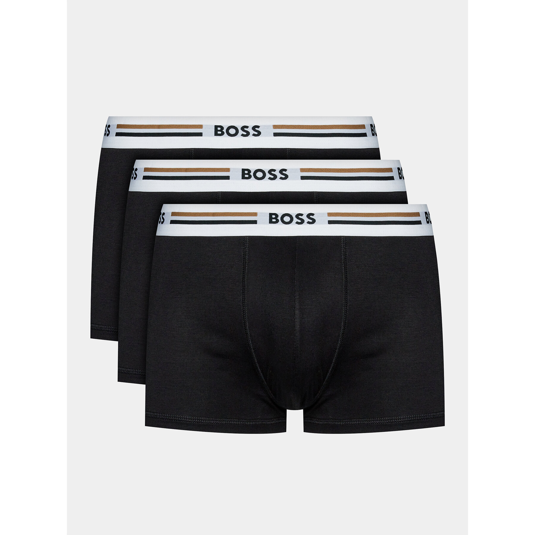 BOSS Boxer szett Trunk 3P Revive 50492200 Fekete
