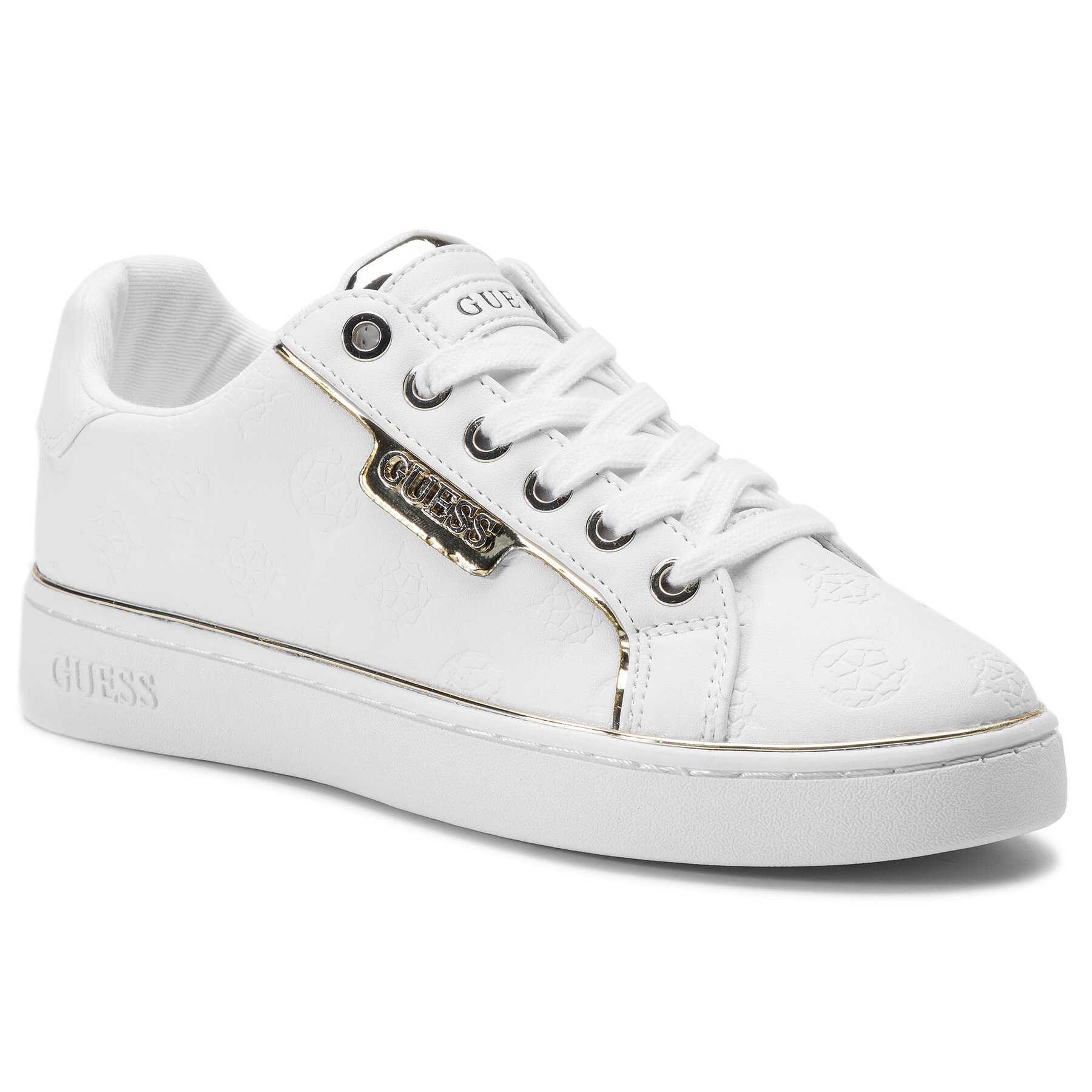Guess Banq FL7BAN ELE12 WHITE – Сникърси