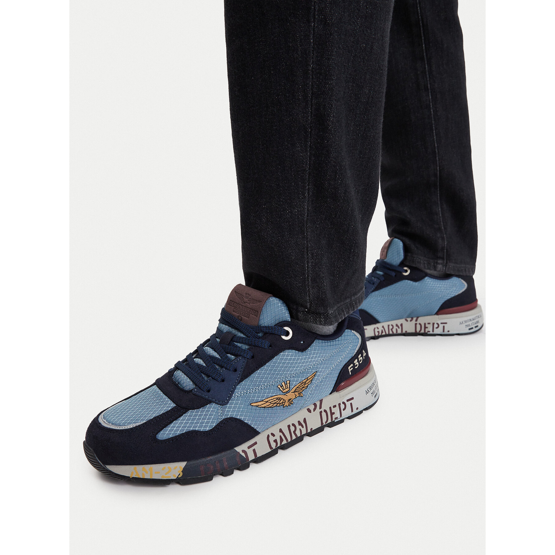Tenisice Aeronautica Militare 262SC0276UCT04327 Tamnoplava