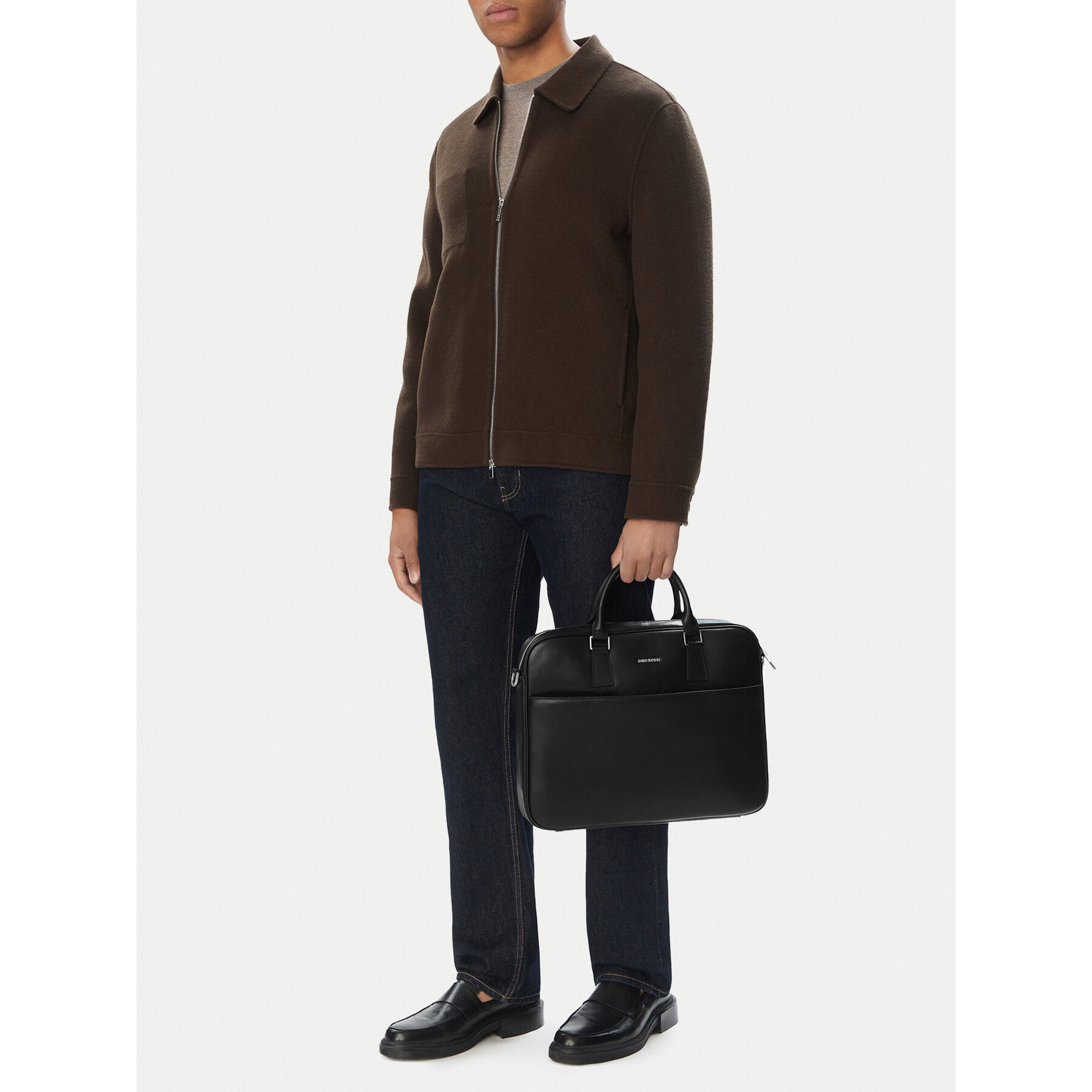 Torba za laptop GINO ROSSI EO-LA321-1129 Crna