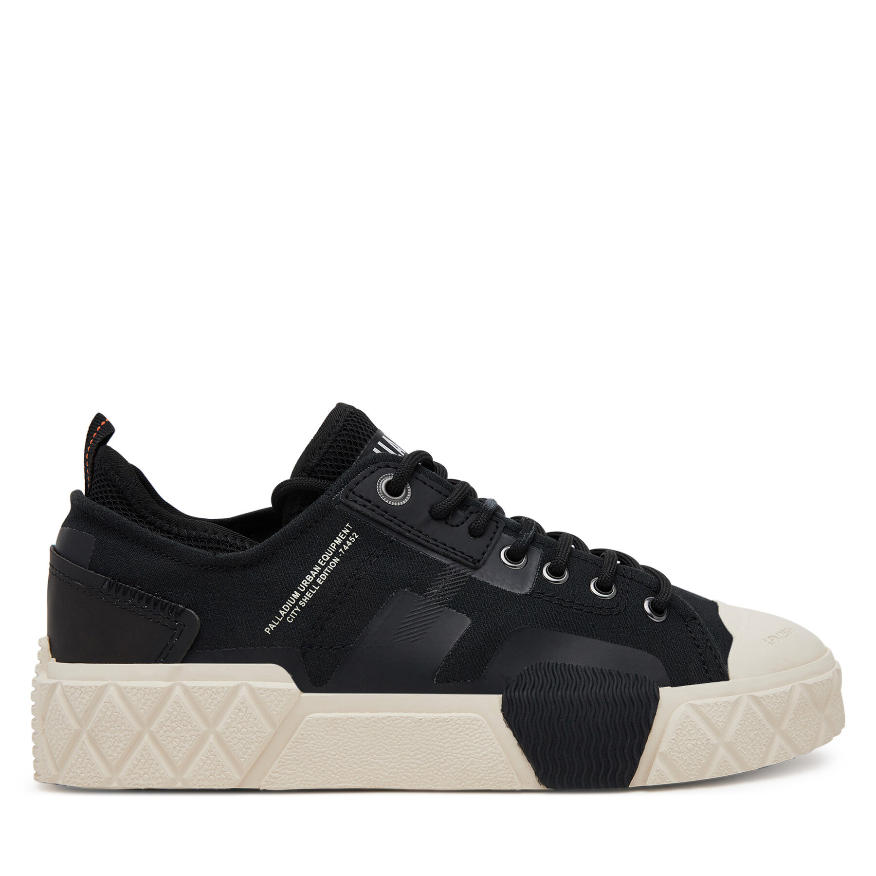 Scarpe da ginnastica Palladium Ace City Shell Lo 2 74452-008-M Nero