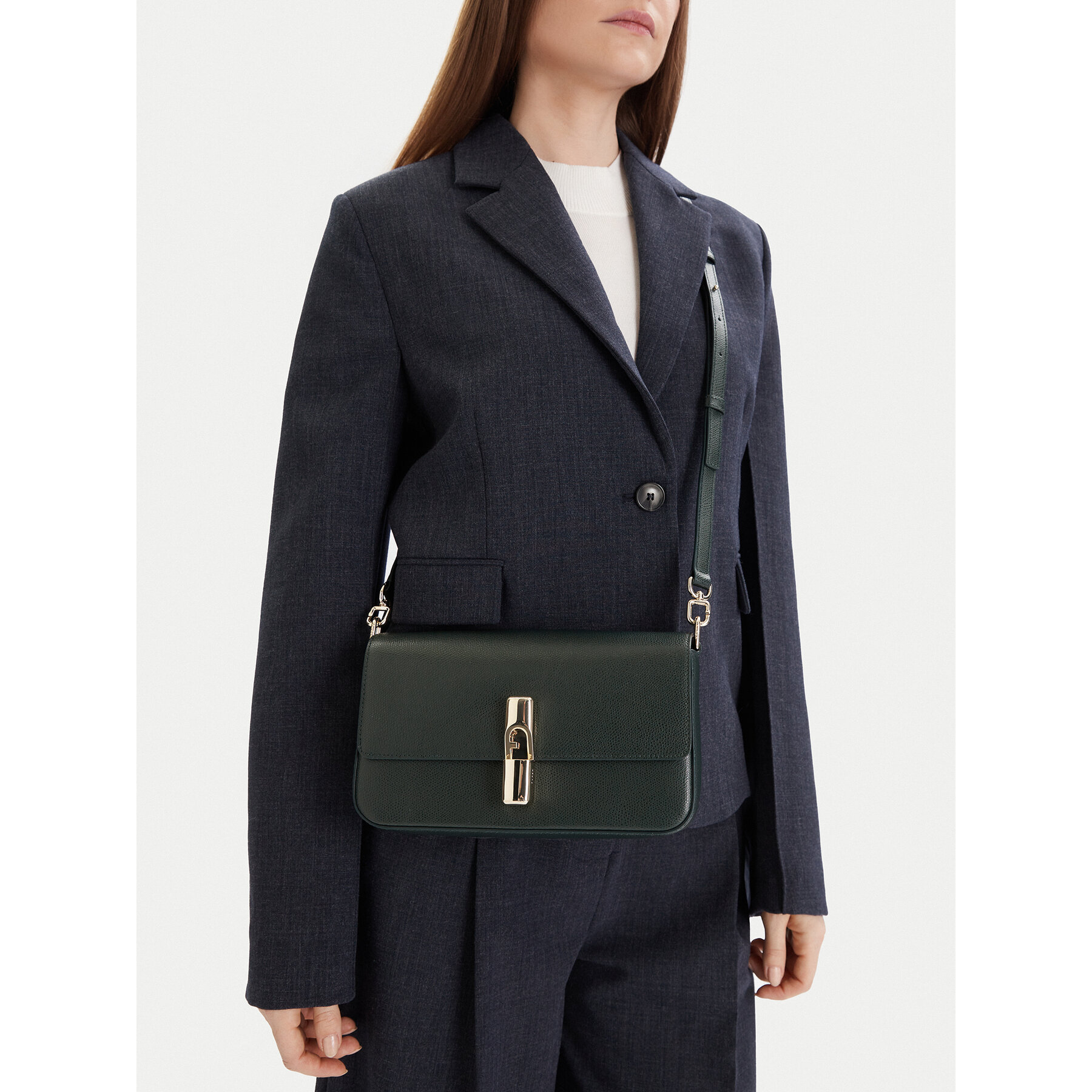 Τσάντα Furla Iride S WB01826 ARE000 CN 4491S Πράσινο