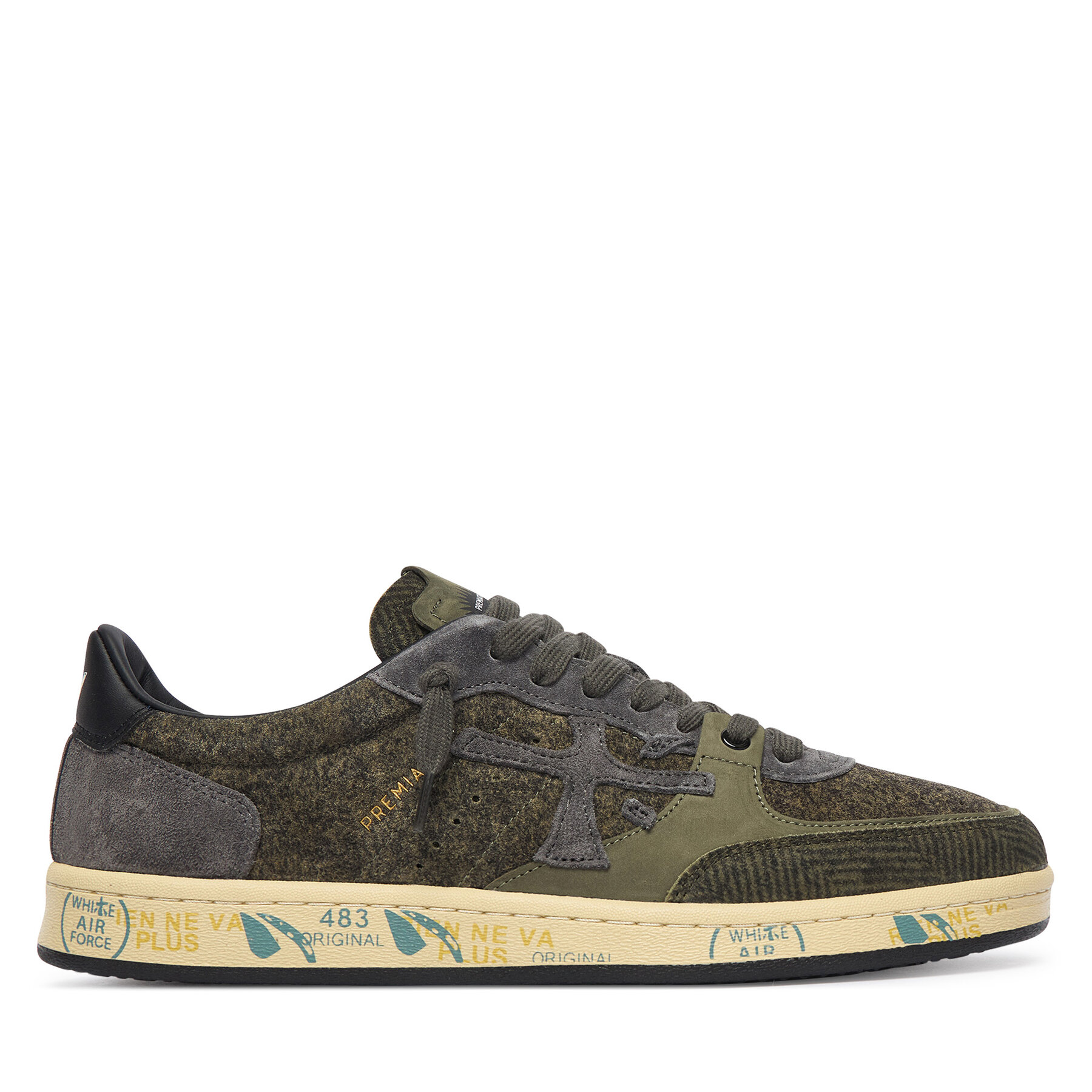 Сникърси Premiata Bsktclay Bskt Clay Var 8442 Тъмнозелен