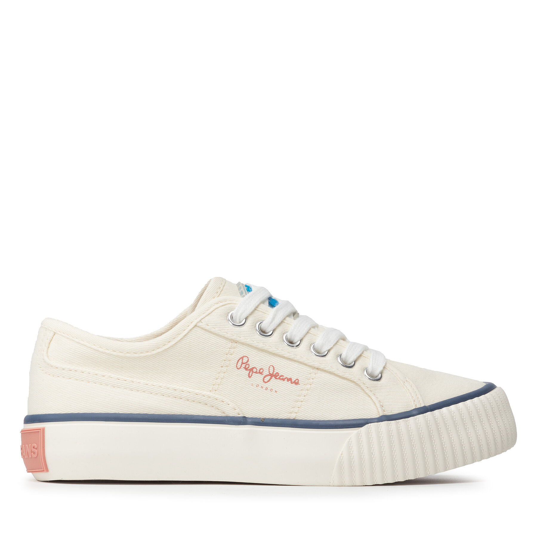 Tenisky Pepe Jeans Ottis Platform Girl Biela
