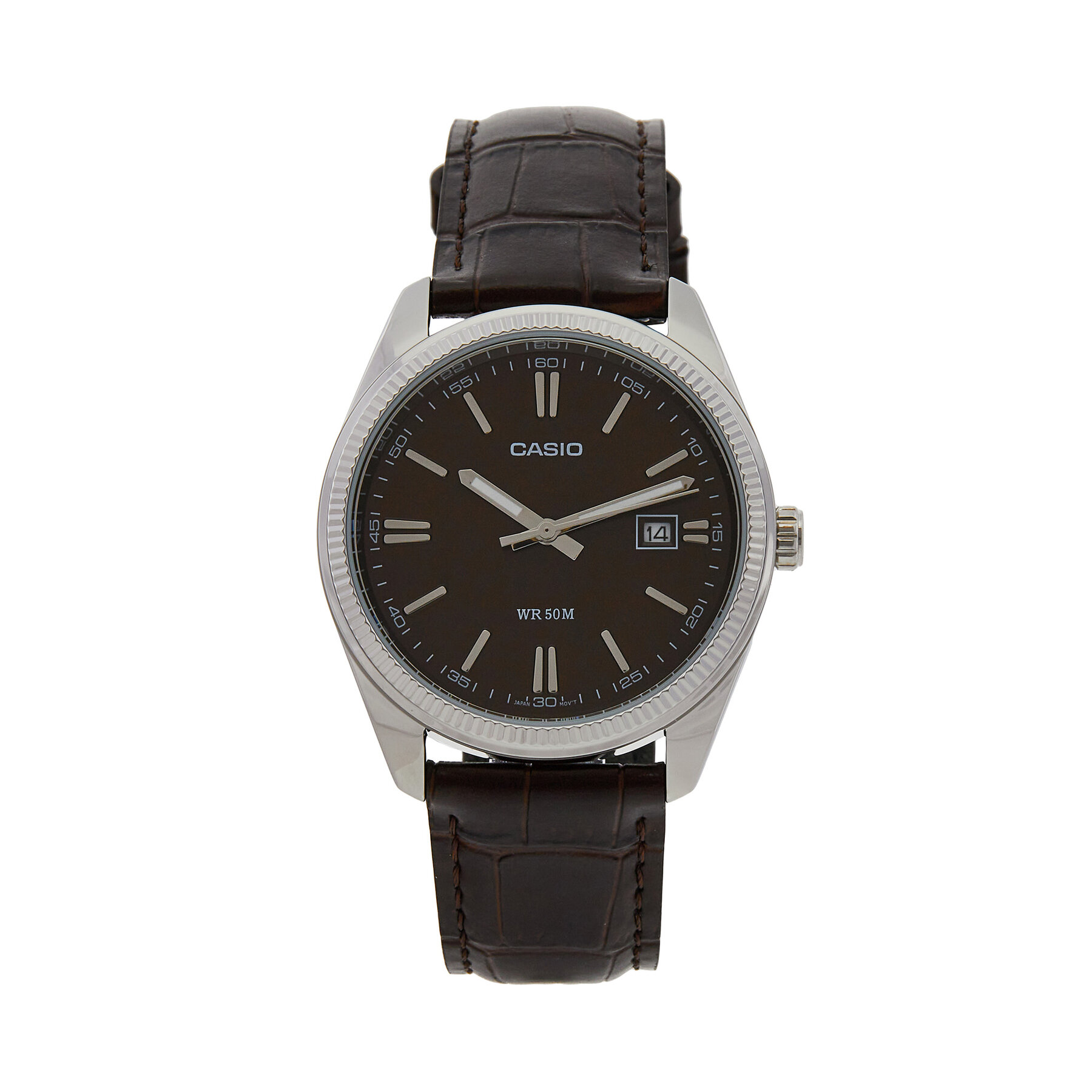 Uhr Casio Timeless Collection MTP-1302PL-5AVEF Braun, Größe 00