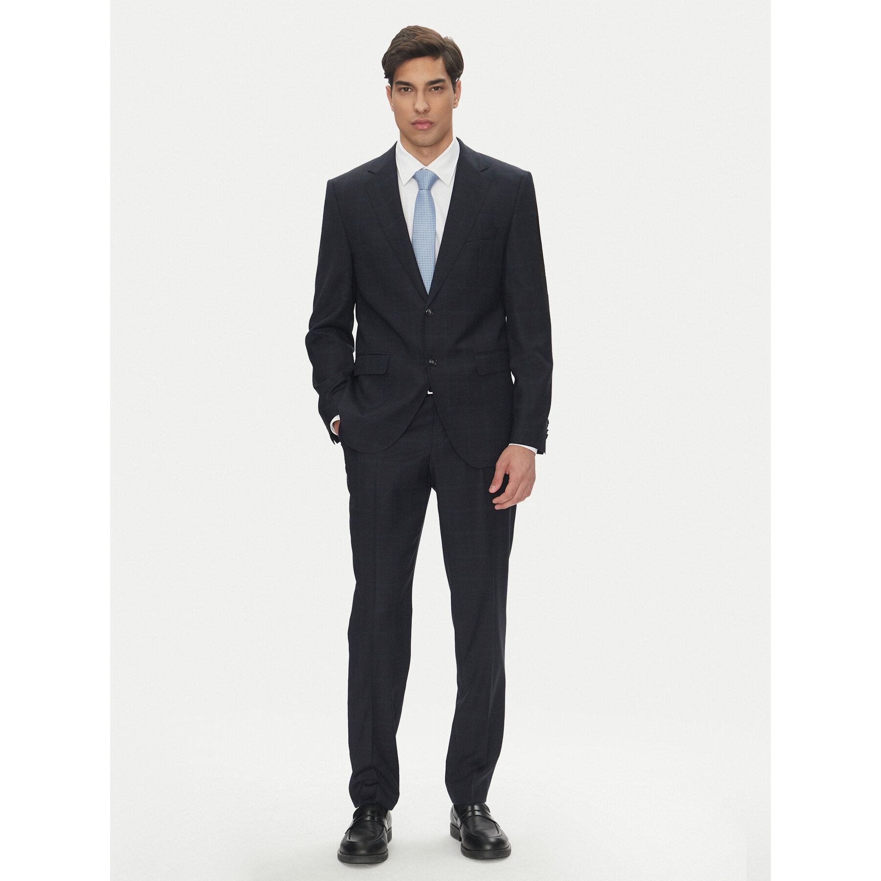 BOSS Anzug H-Jeckson 50546122 Dunkelblau Regular Fit