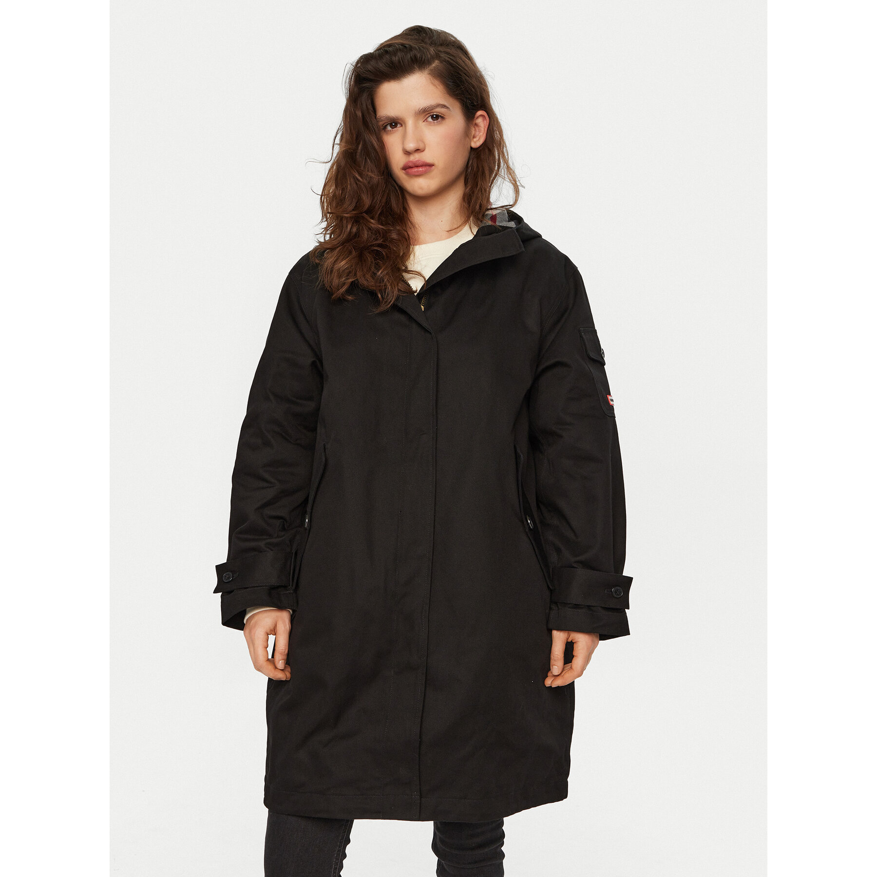 Hunter Parka Hanley HARW0015242 Crna Regular Fit