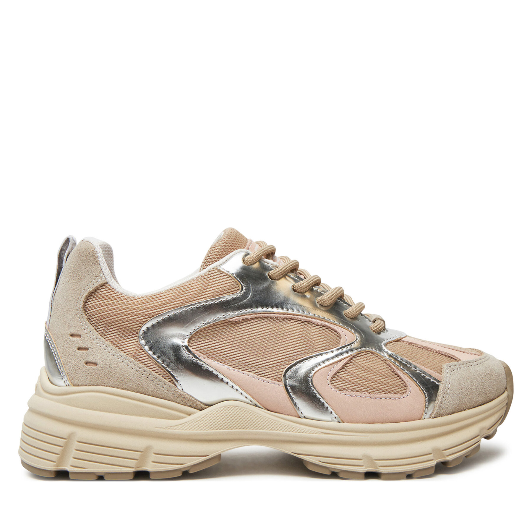  Sportcipők Steve Madden Plaja SM11001908 Bézs akciós termékkép 1