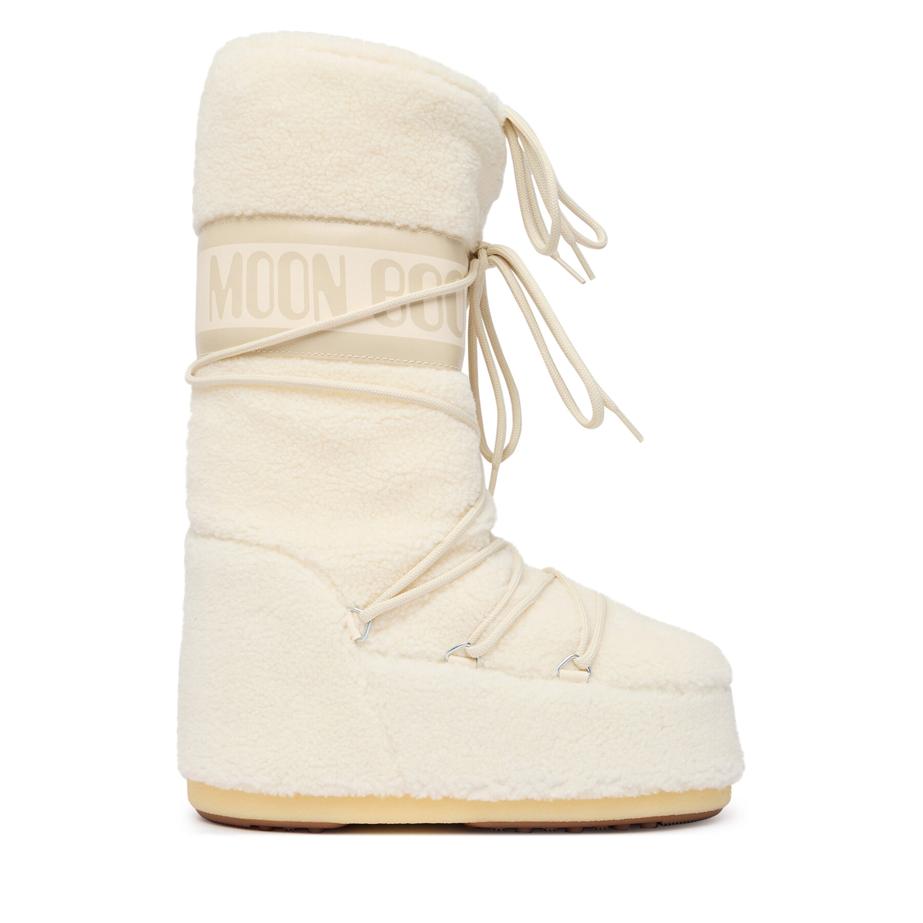 Sniega zābaki Moon Boot 80D1403080 Krēmkrāsas