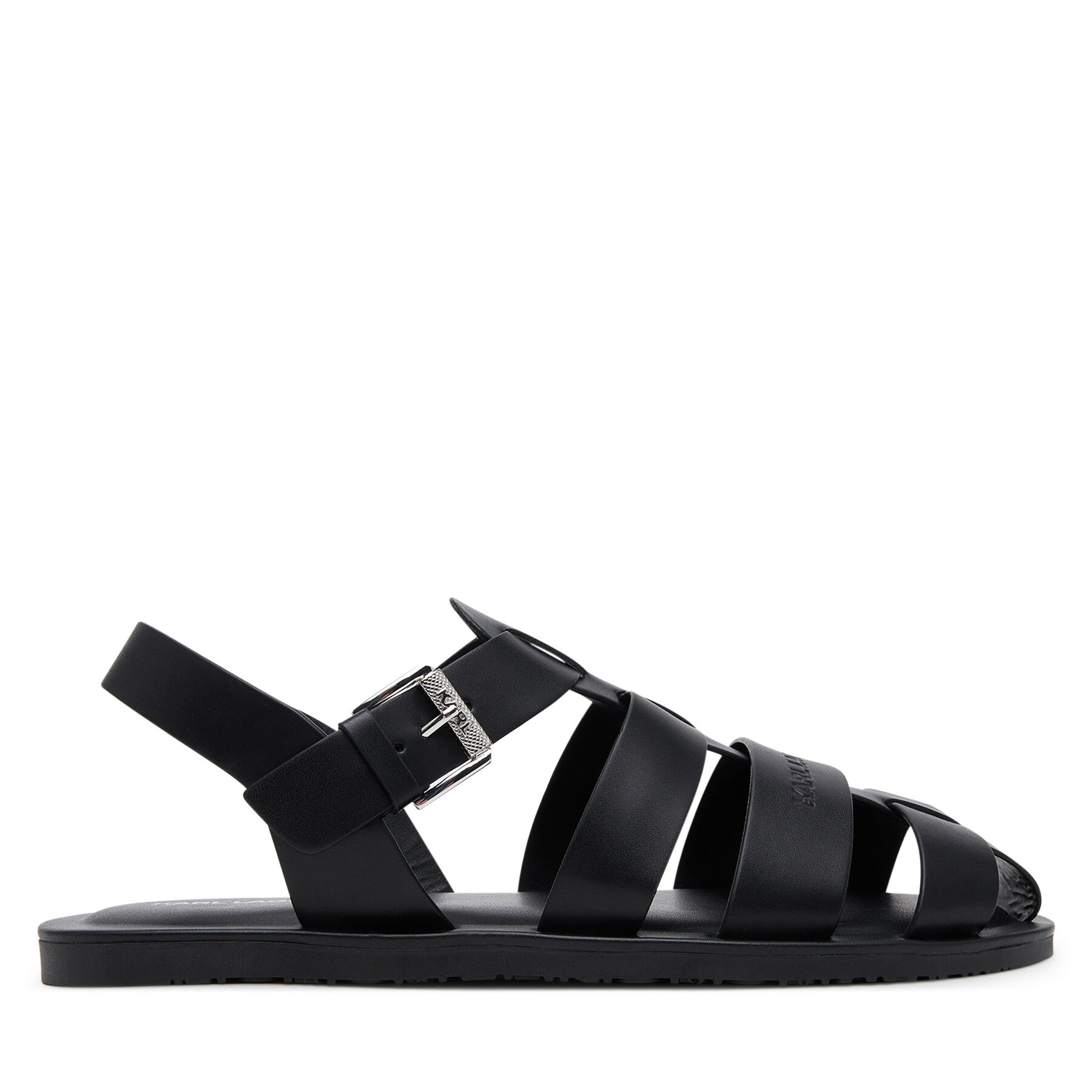 Uomo Ciabatte KARL LAGERFELD, Taglia 45, Nero, Kastor III KL70223, taglia : 45