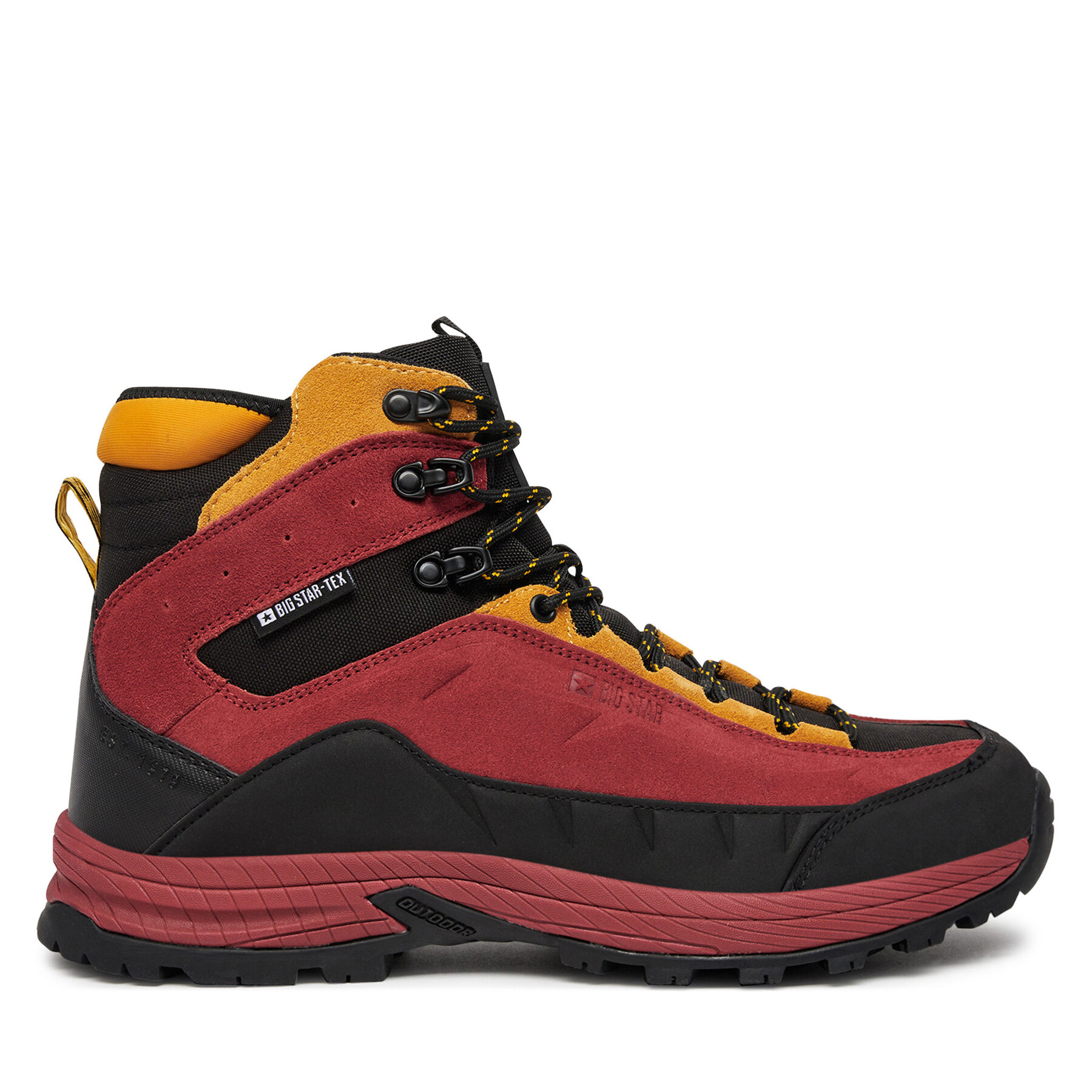 Pánske Outdoorová obuv Big Star Shoes, Rozmer: 41, Červená, OO174452