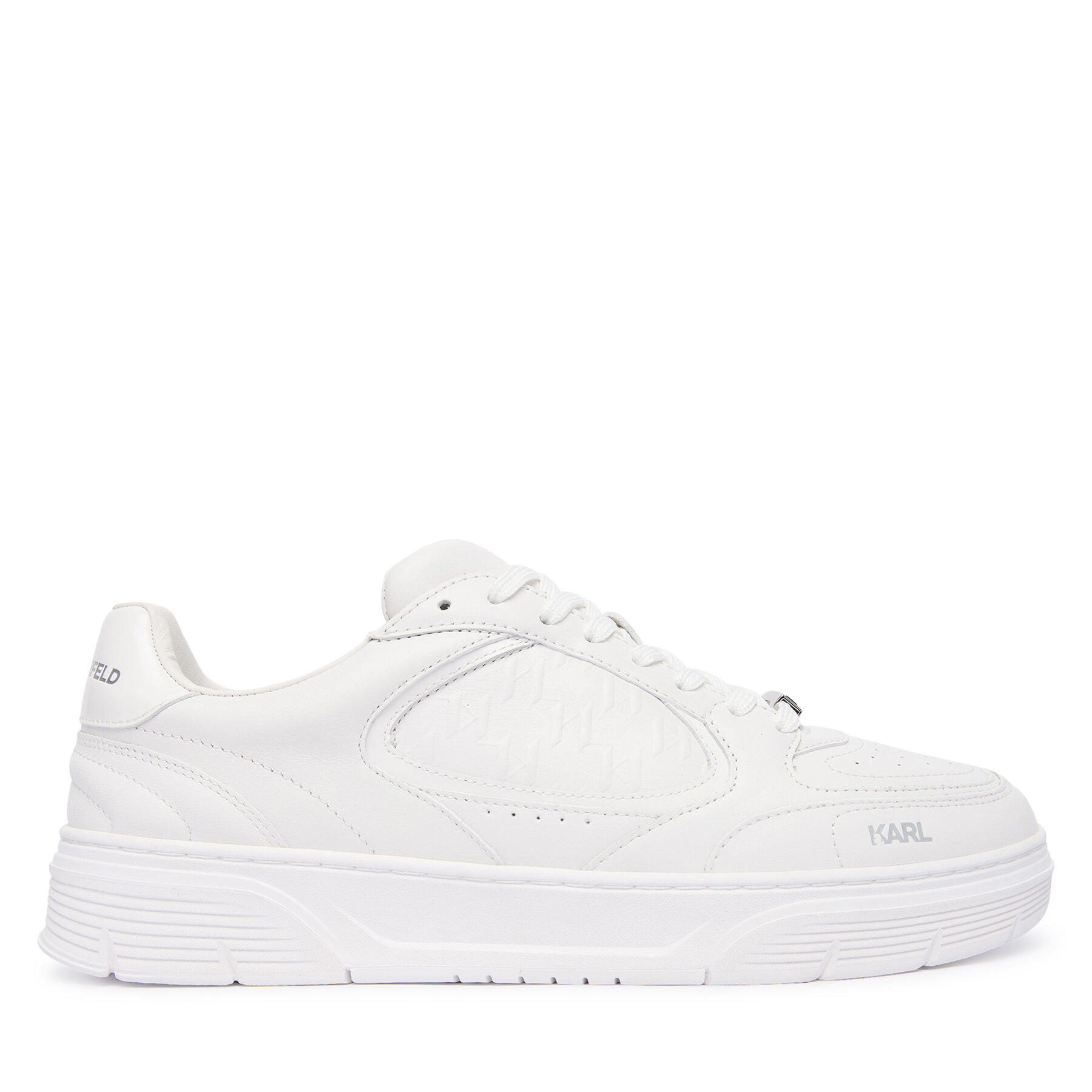 Sneakersy KARL LAGERFELD KL53019 Bílá