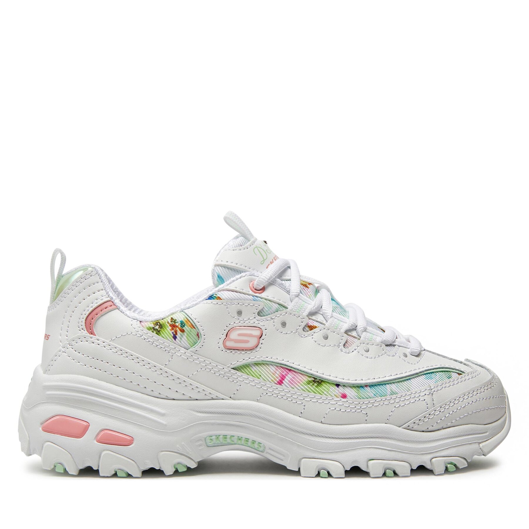 Sneakersy Skechers D'Lites-Blooming Fields 149794/WMLT Biela