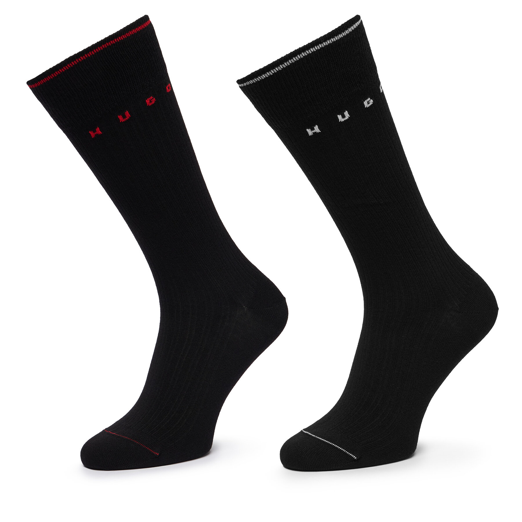 Șosete lungi HUGO 50564855 Negru