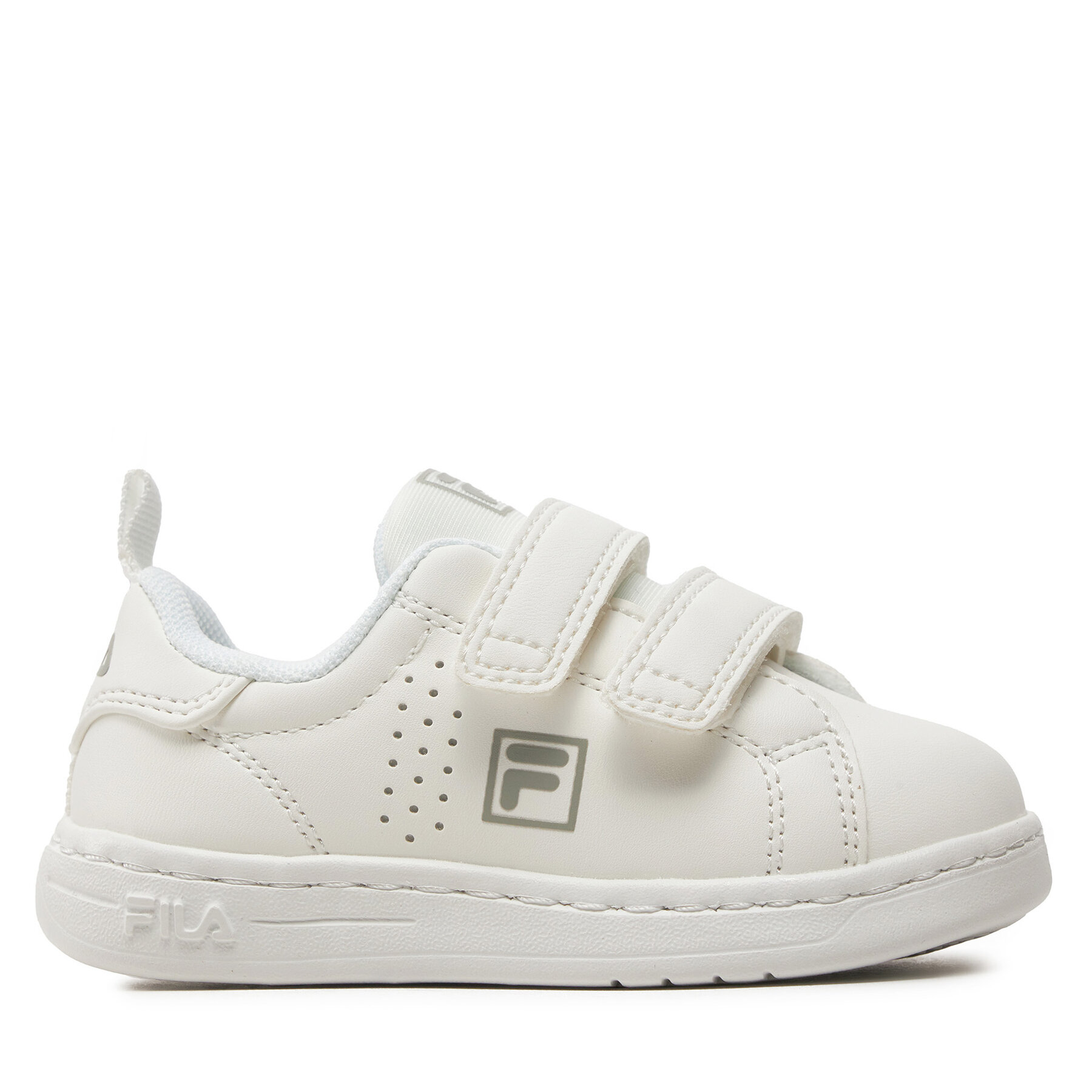 Sneakersy Fila CROSSCOURT 2 NT VELCRO kids FFK0018 10005 Biela