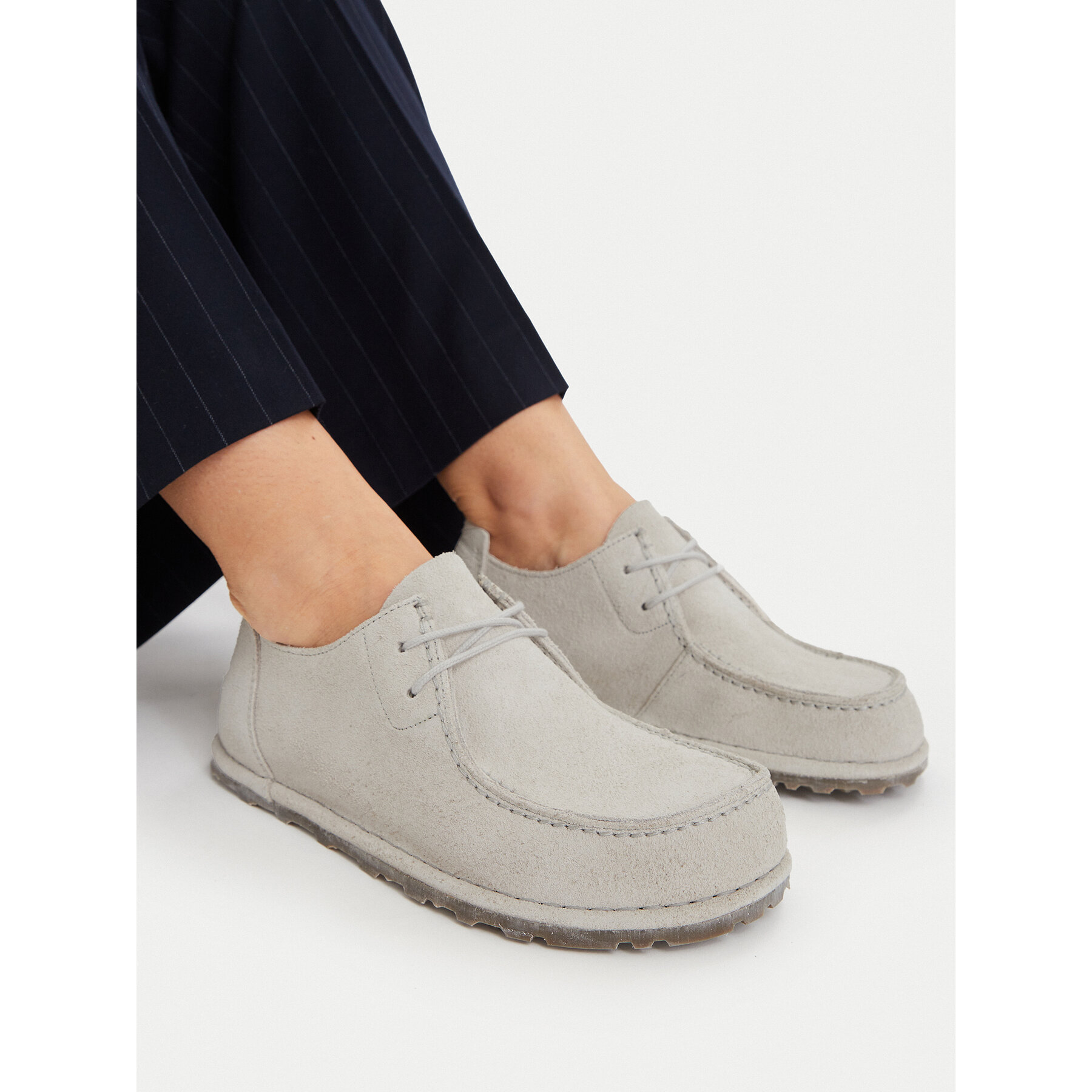 Pantofi Birkenstock Utti Lace 1029575 Écru
