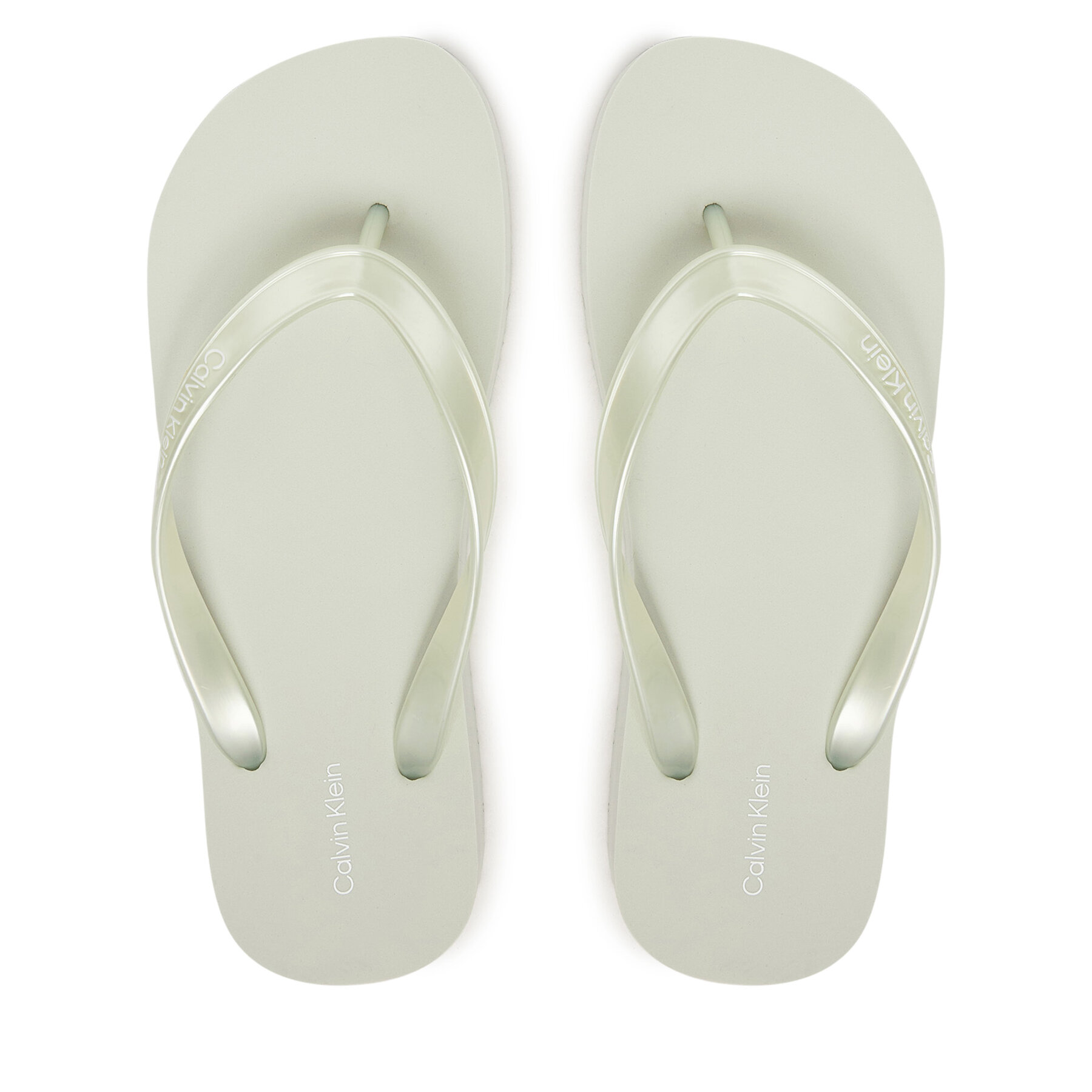 Japonke Calvin Klein Flatform Flip Flop Met Tpu HW0HW03120 Bela