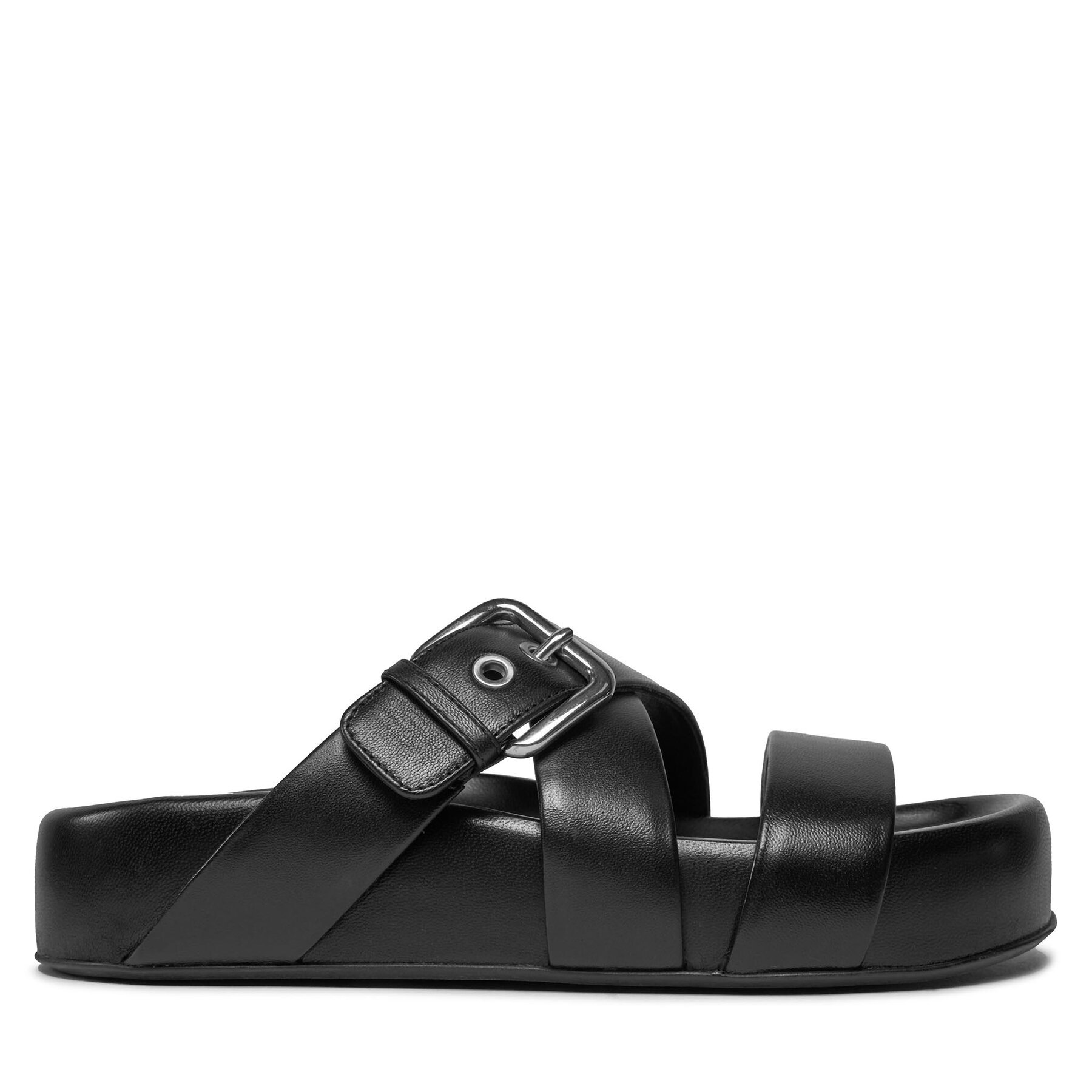 Donna Ciabatte AGL, Taglia 39, Nero, Jane D685005PGSOFTY0000, taglia : 39