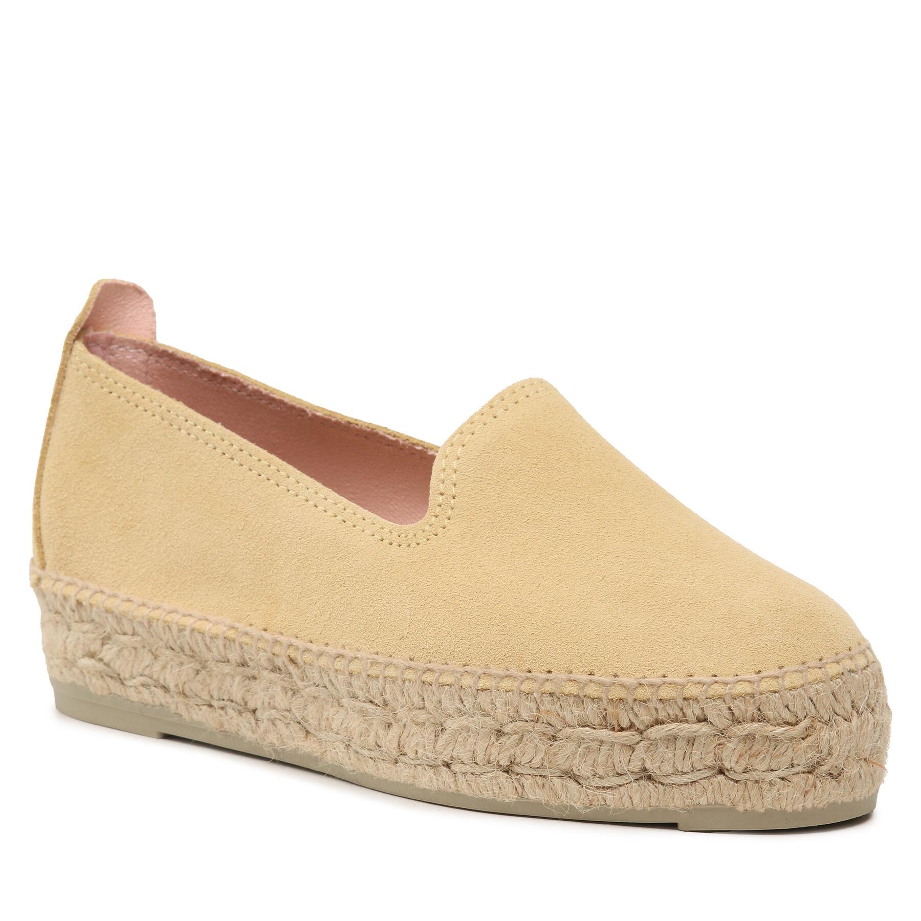 Espadrile Manebi Suede Double Sole Espadrilles R 4.2 D0 Inca Cream