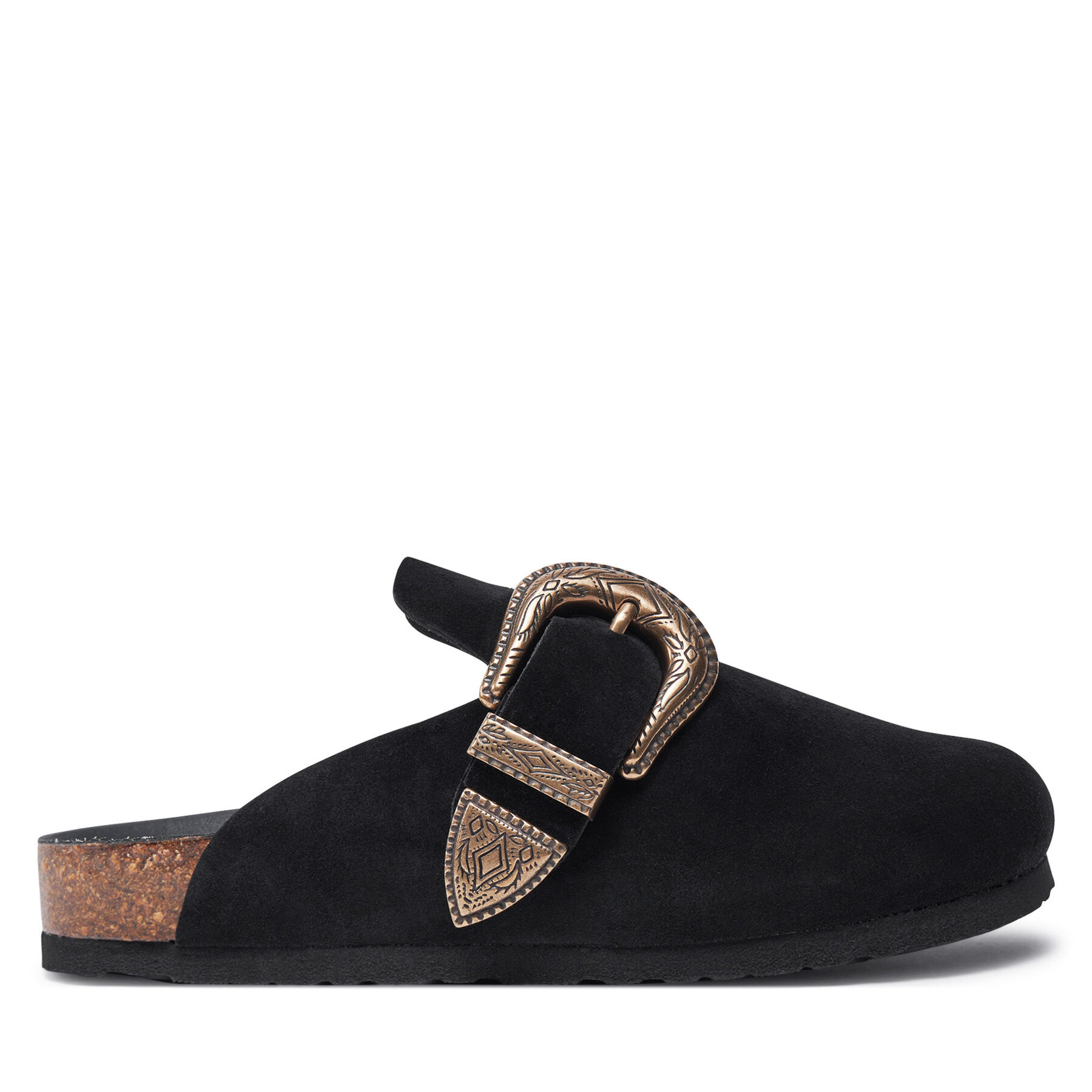 Papuci de casă Genuins Huma G105490 Negru