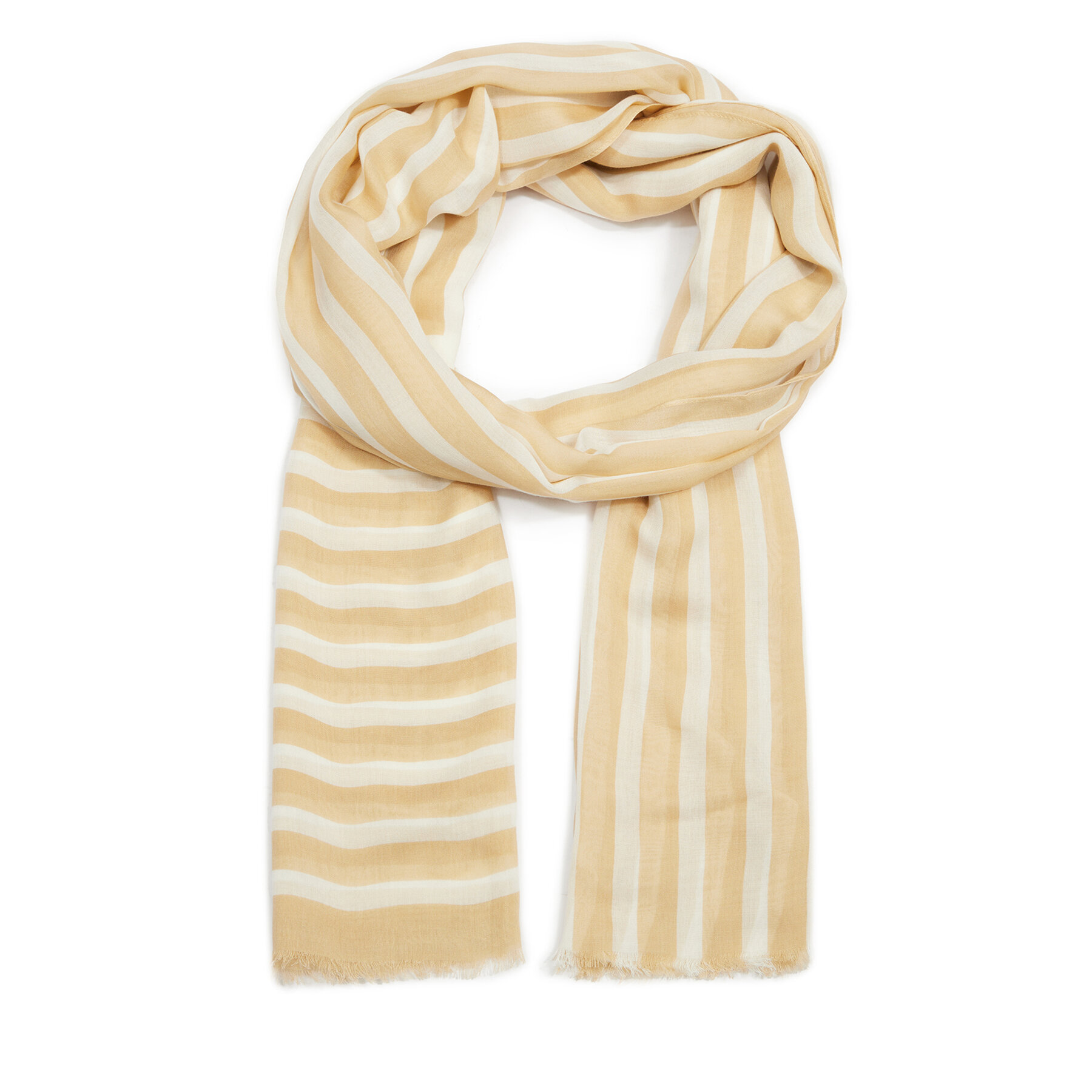 Šál Tommy Hilfiger Essential Flag AW0AW16031 Béžová