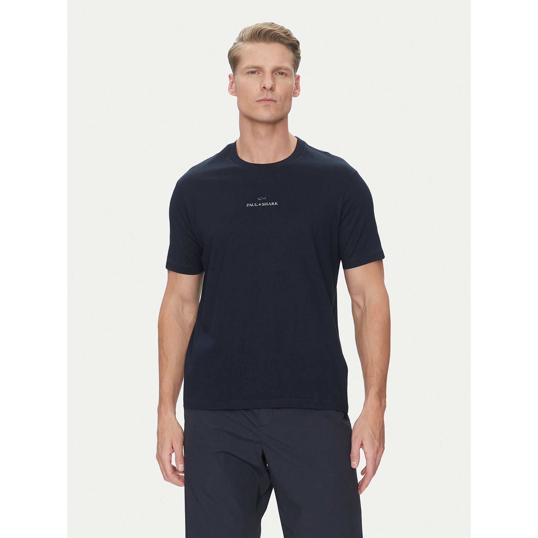 Paul&Shark T-Shirt C0P1240 Σκούρο μπλε Regular Fit