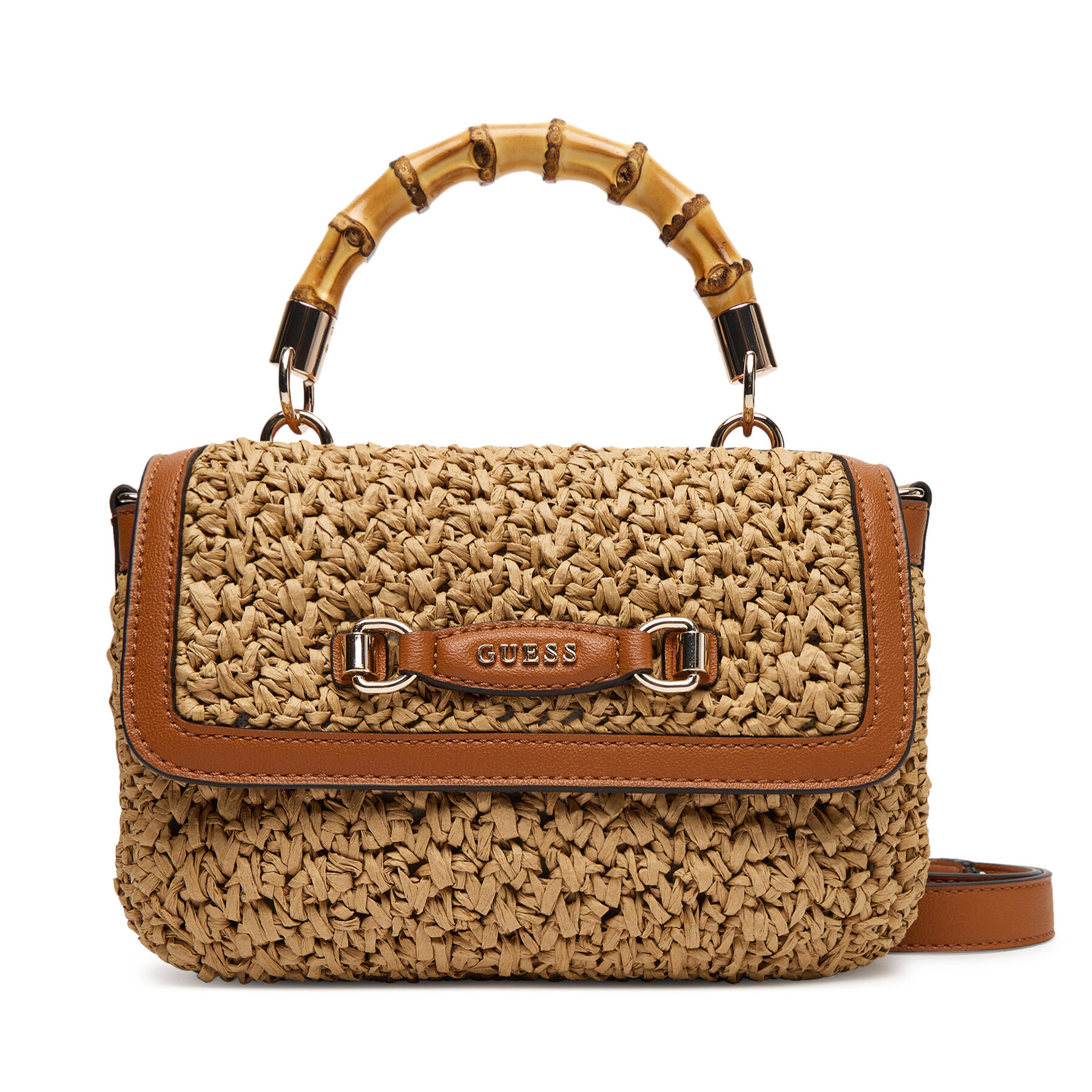 Дамска чанта Guess Siria HWWG92 32200 Бежов