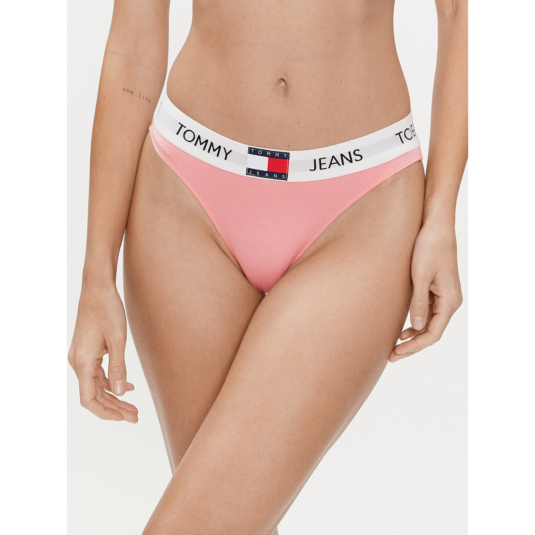 Tommy Jeans Melltartó felső UW0UW05345 Rózsaszín