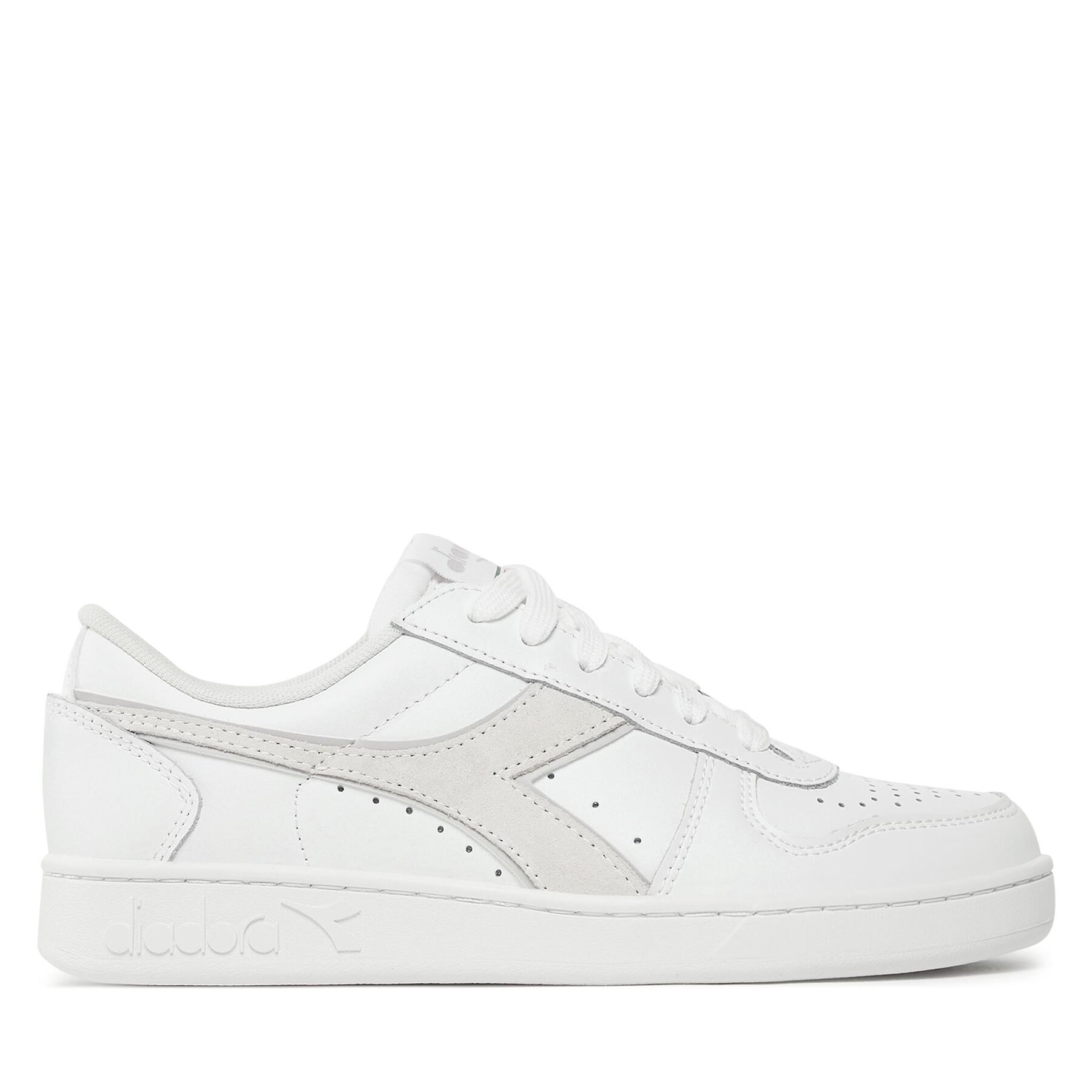 Zapatillas Diadora Magic Basket Low Leather WN 501.179015-D0113 Blanco