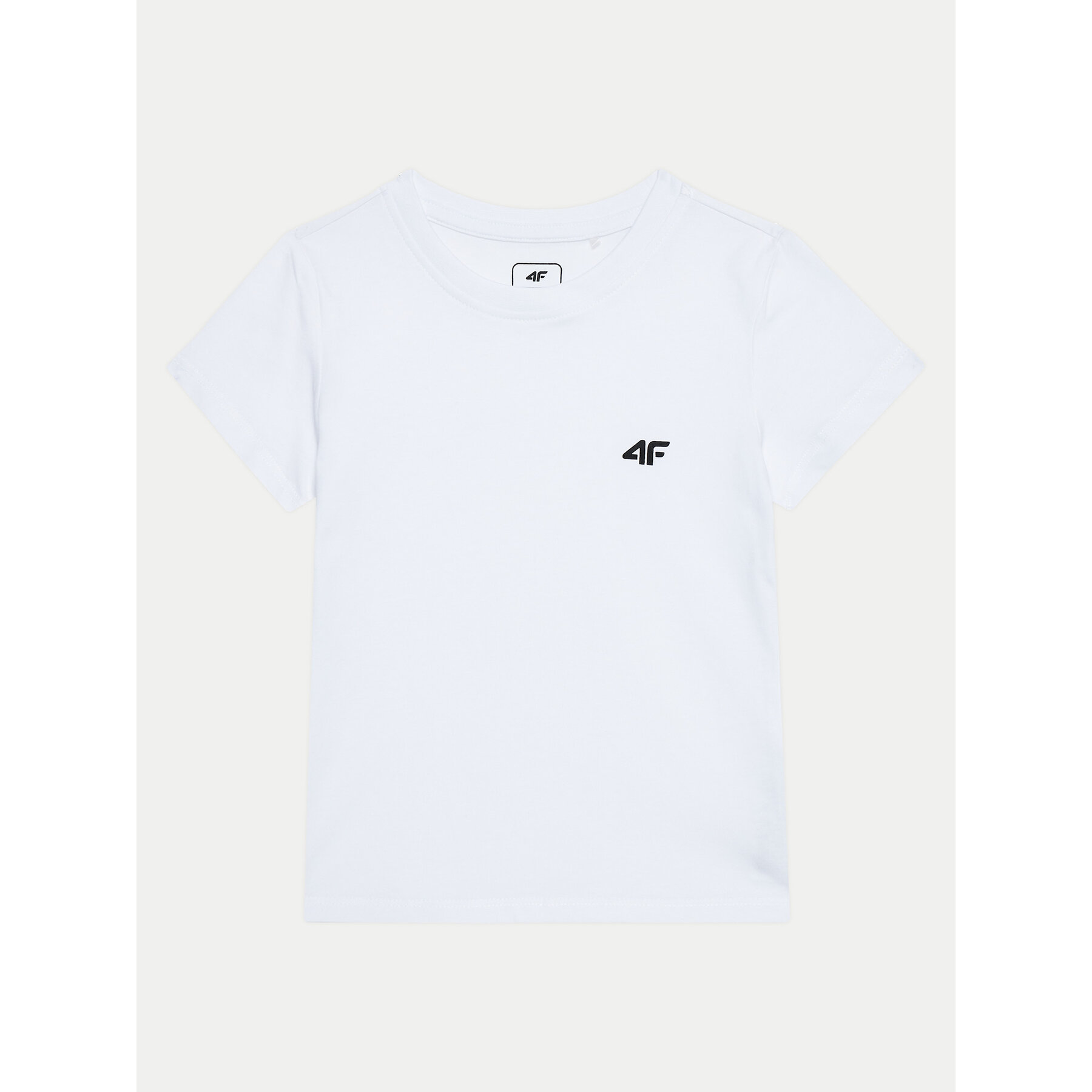4F Póló 4FJWMM00TTSHF1658 Fehér Slim Fit