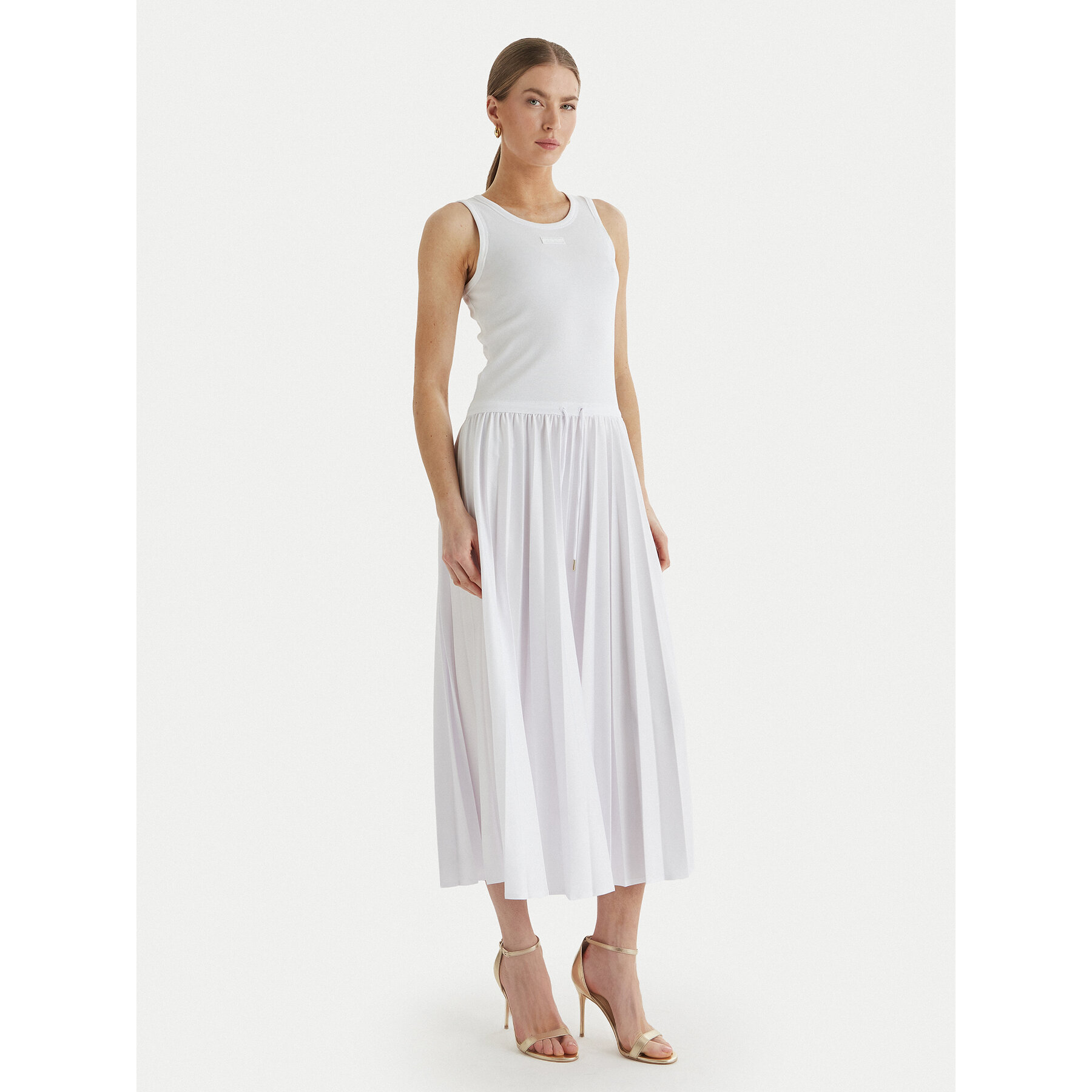JOOP! Kleid für den Alltag Tildy 30100627 Weiß Regular Fit