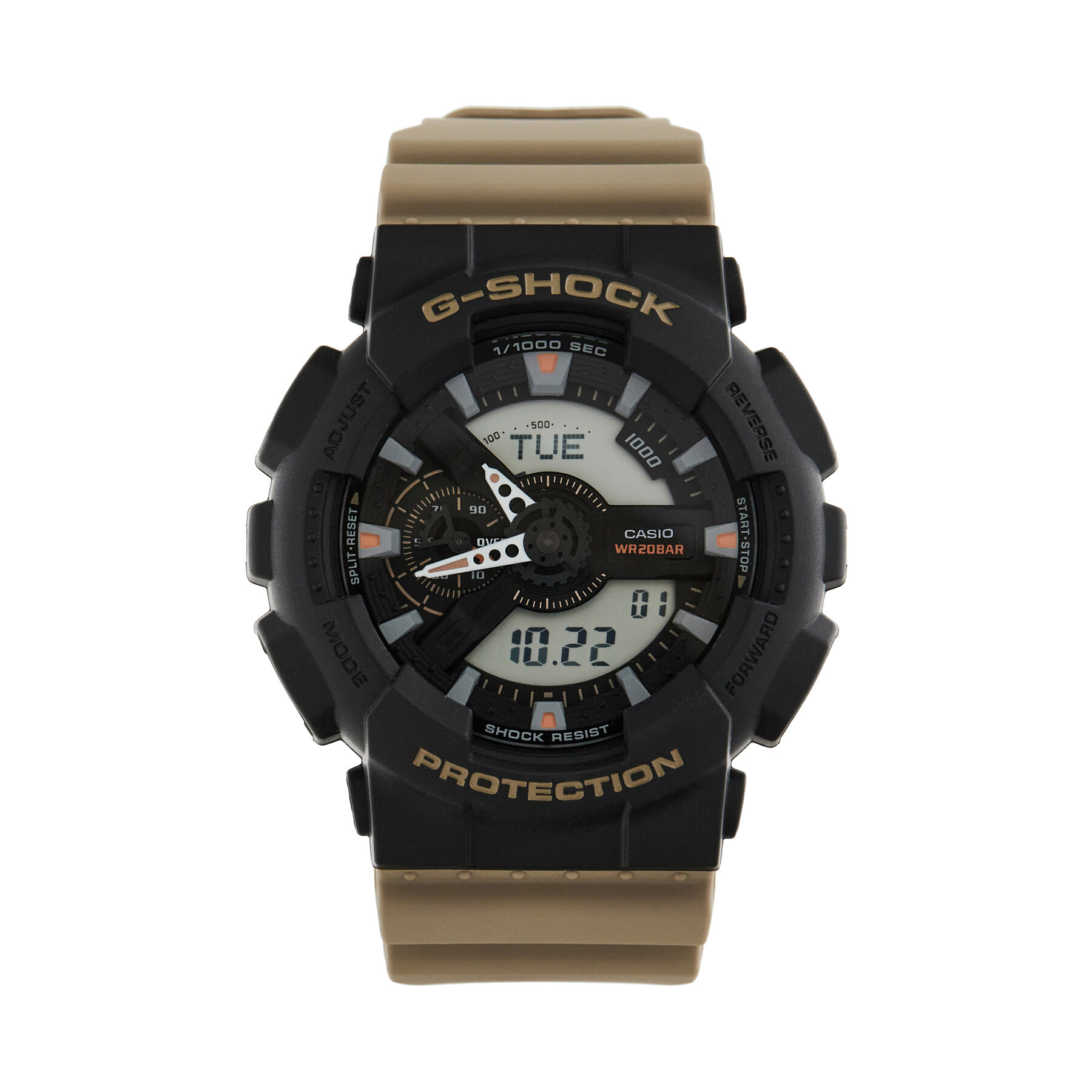 Hodinky G-Shock Two Tune Utility GA-110TU-1A5ER Hnedá
