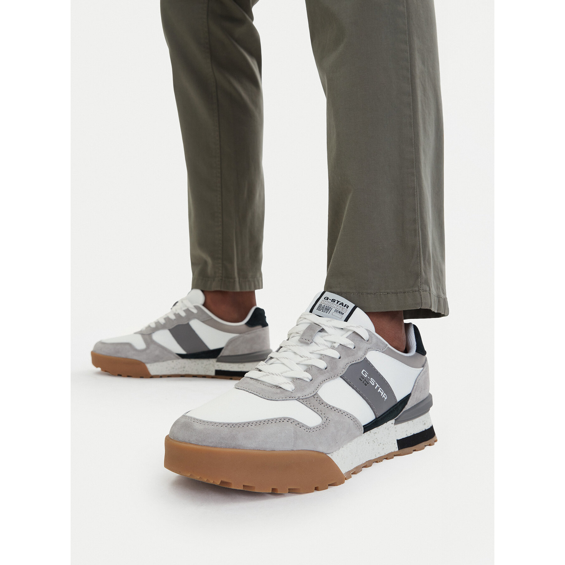 Sneakersy G-Star Raw EO-MILAN-01 Sivá