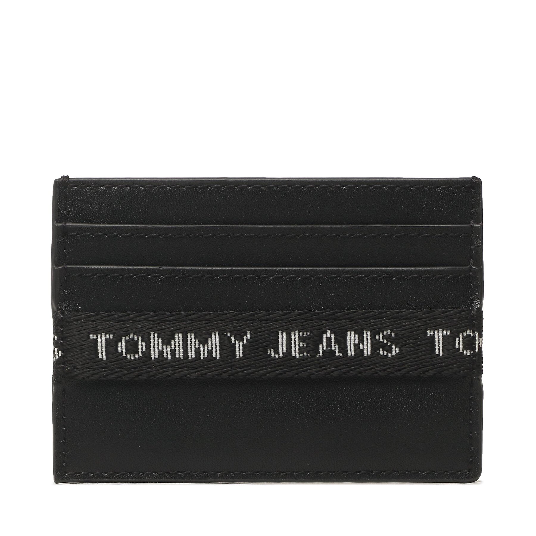 Etui pentru carduri Tommy Jeans Tjm Essential Leather Cc Holder AM0AM11219 BDS AM0AM11219