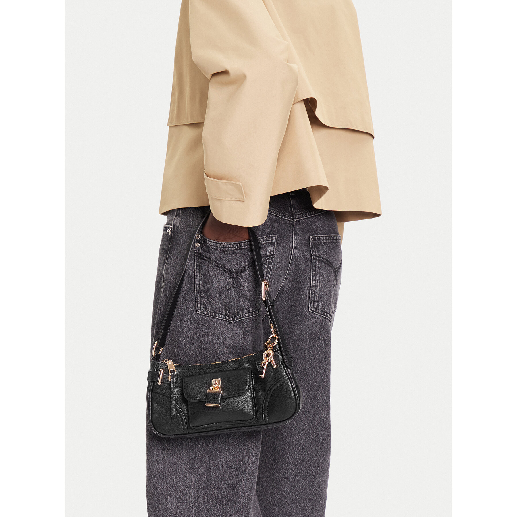 Дамска чанта Aldo Beramandra 14143614 Черен