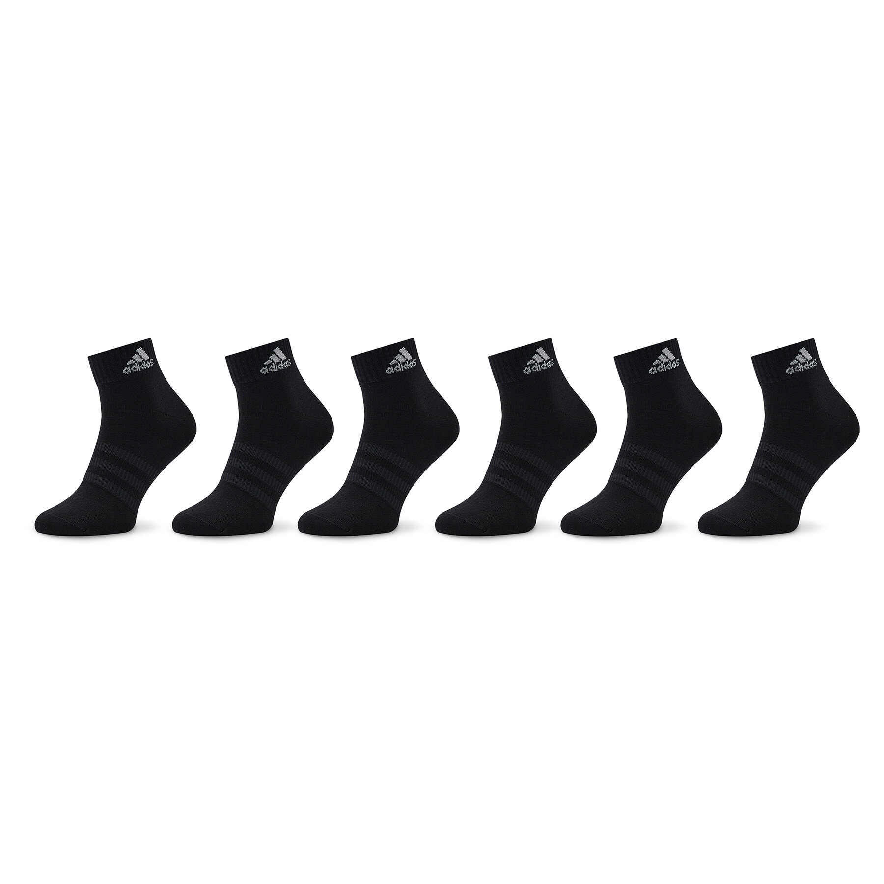  Rövid unisex zoknik adidas Thin and Light Sportswear Ankle Socks 6 Pairs IC1293 Fekete akciós termékkép 1