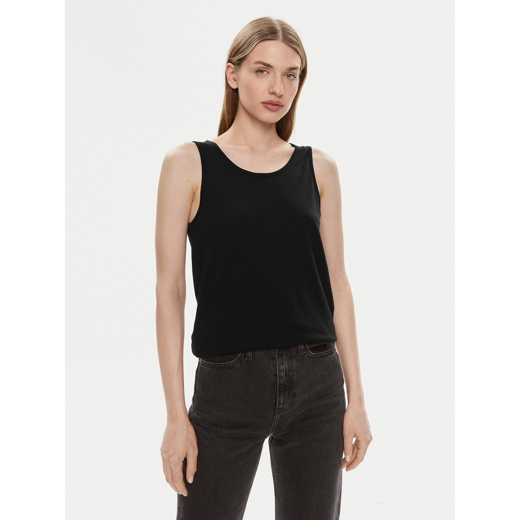 Noisy May Τοπ Mathilde 27028786 Μαύρο Loose Fit