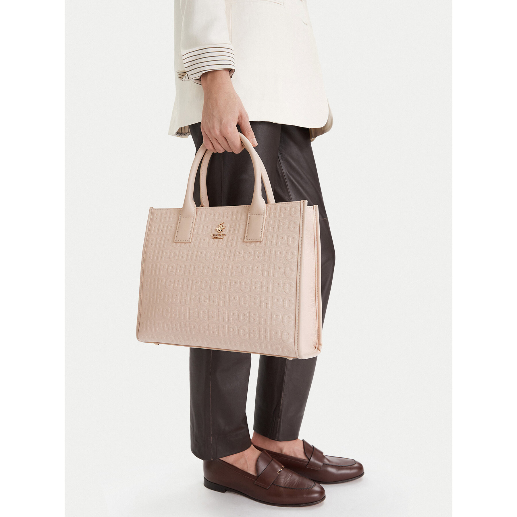 Geantă Beverly Hills Polo Club EO-BHPC-S-002-09 Bej