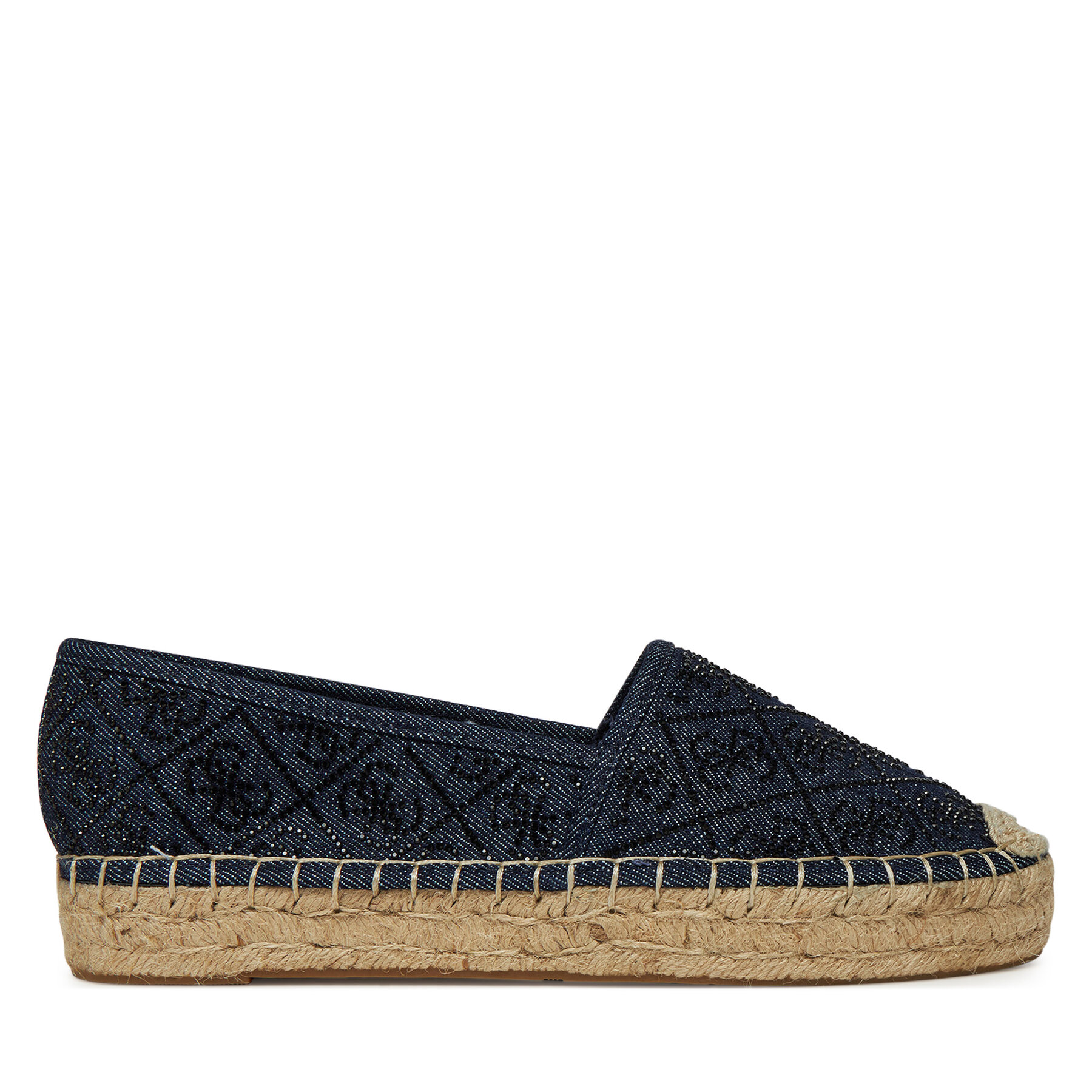 Espadrile Guess FLJODY DEN14 Bleumarin